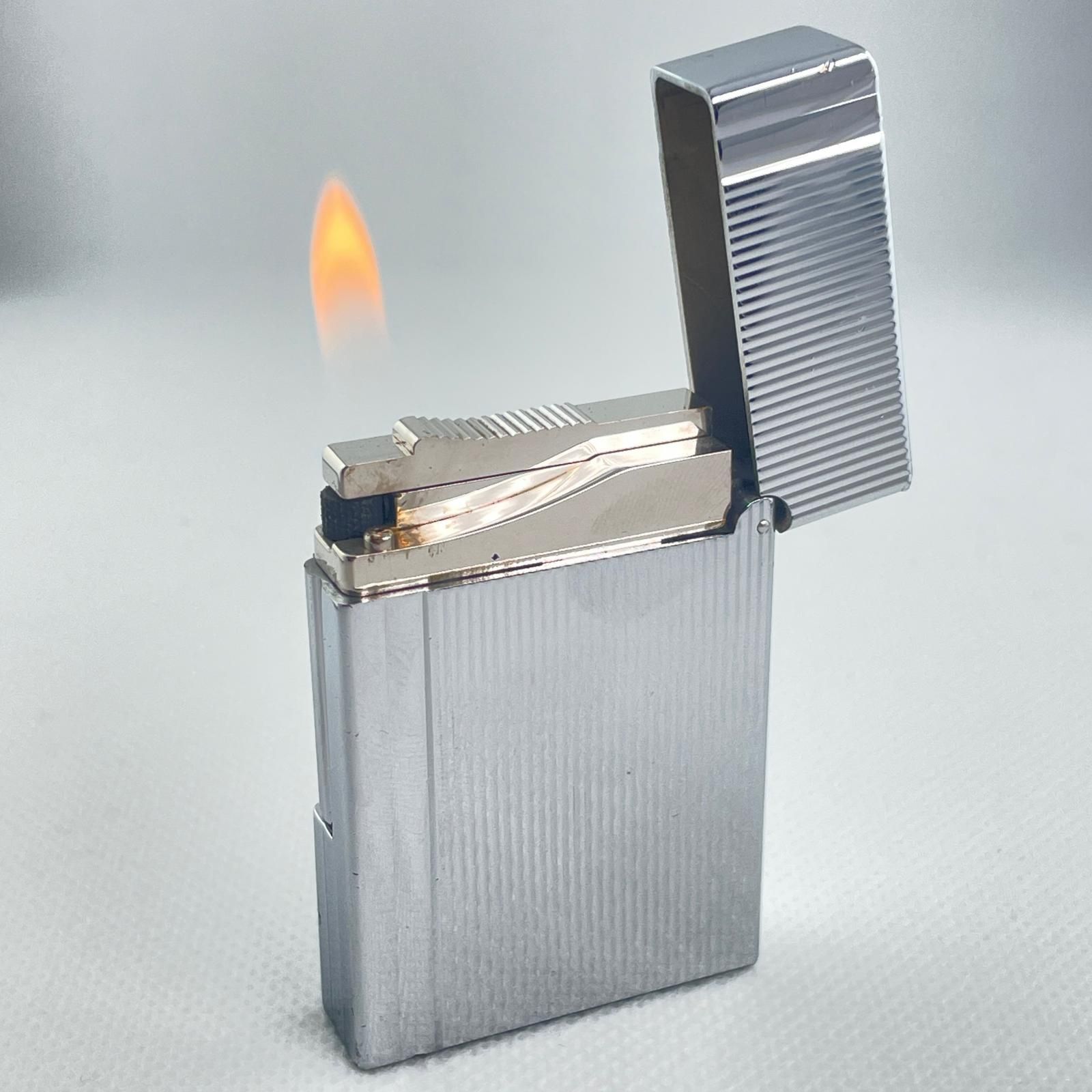 良品△Dupont デュポン ギャッツビー ストライプ柄 ローラー式 ガス  