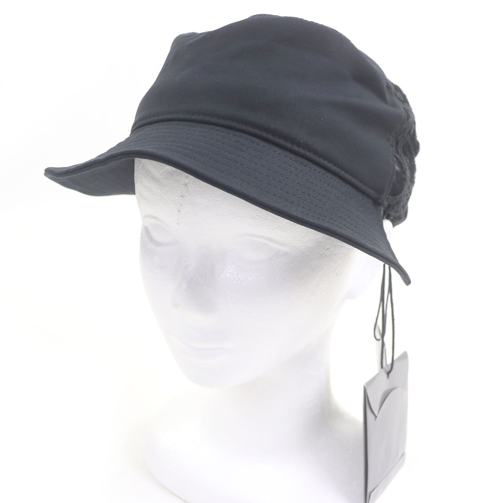 DIOR Cactus Jack ディオール オム カクタスジャック 283C903A4451 22SS ハイブリッド トロッター オブリーク キャップ 帽子 バケットハット ブラック M イタリア製 メンズ