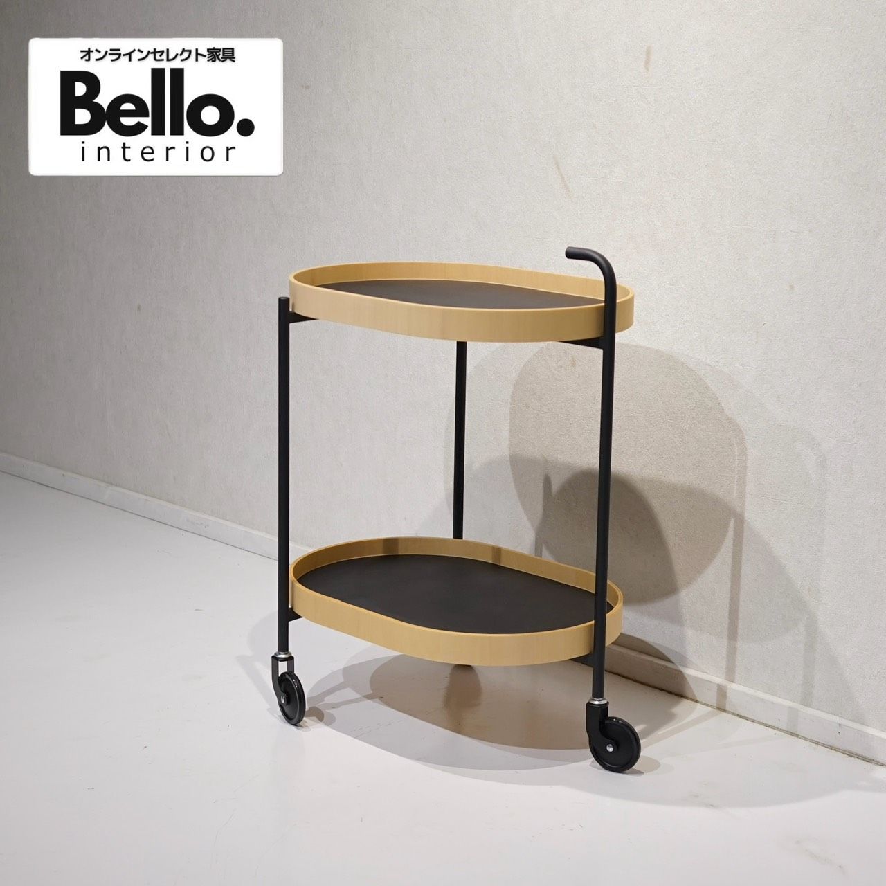 ACTUS アクタス MOHEIM モヘイム TROLLEY トロリー サイドテーブル ワゴン キッチンワゴン キャスター付き 北欧 モダン ナチュラル