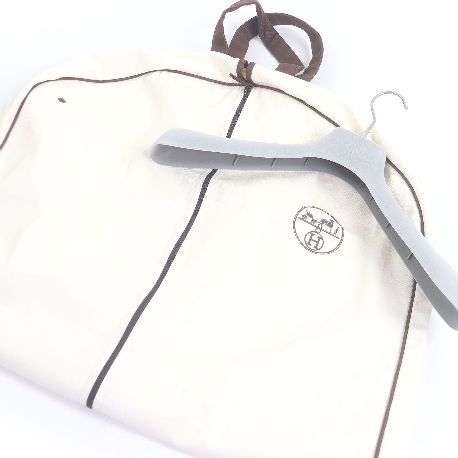 極美品□HERMES エルメス セリエボタン Hロゴジップ ジャケット  