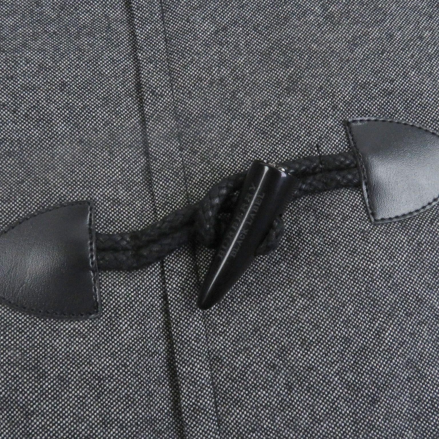 ウール100％ トグルボタン