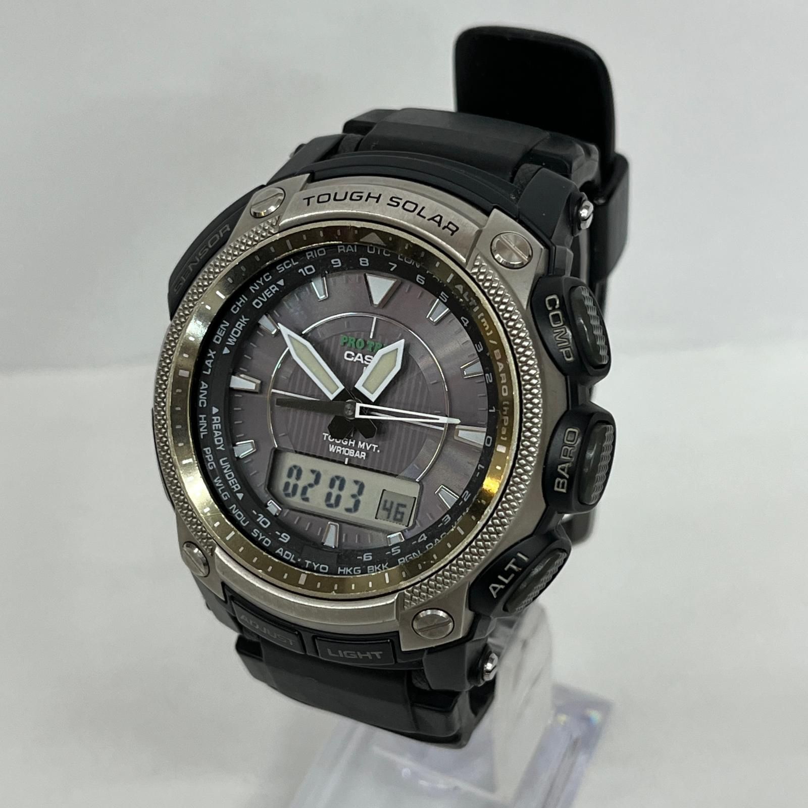 加古川店 CASIO | カシオ 腕時計 ?PRW-5050N-1JF ブラック 131