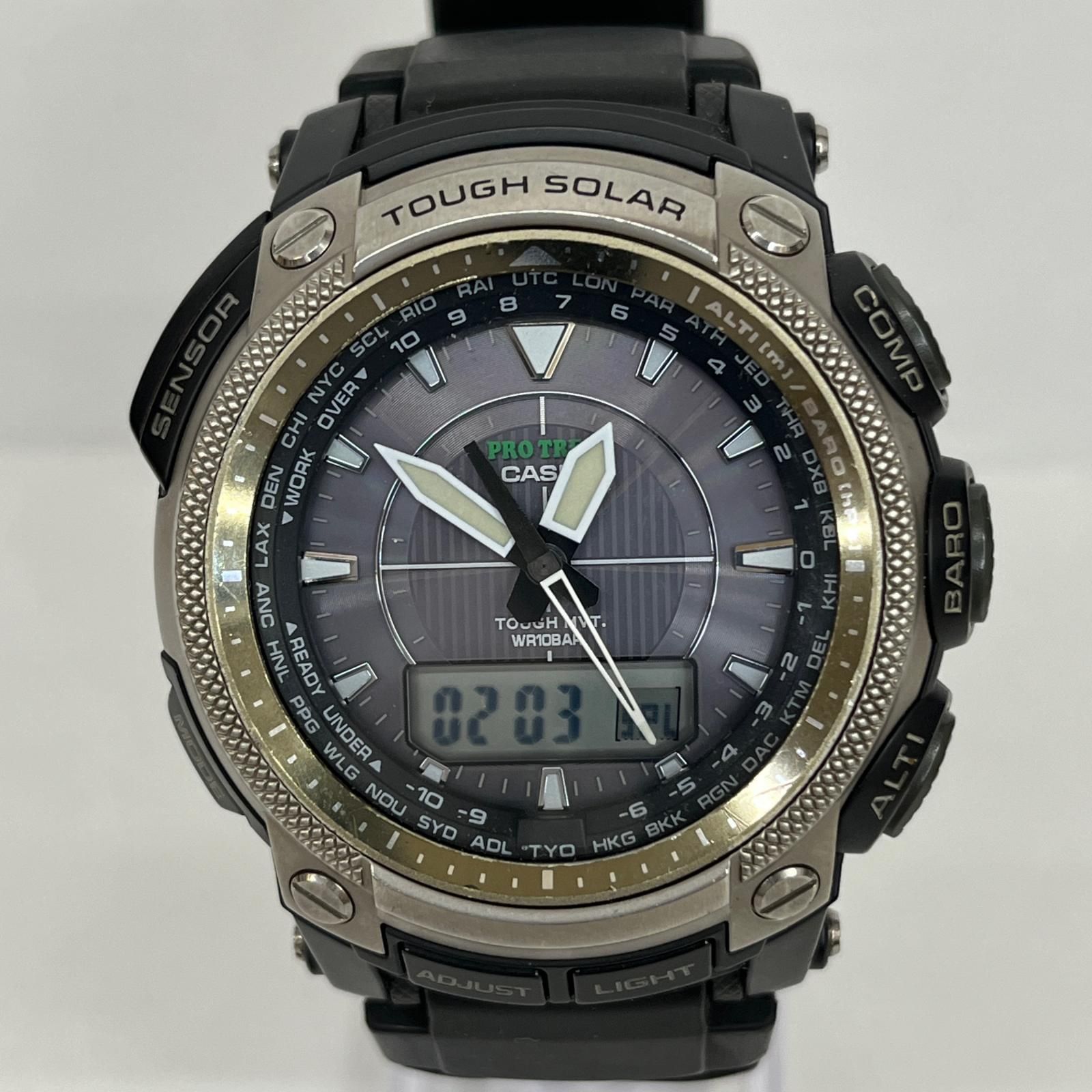 CASIO カシオ 腕時計 PRW 5050 N 1 JF ブラック 131