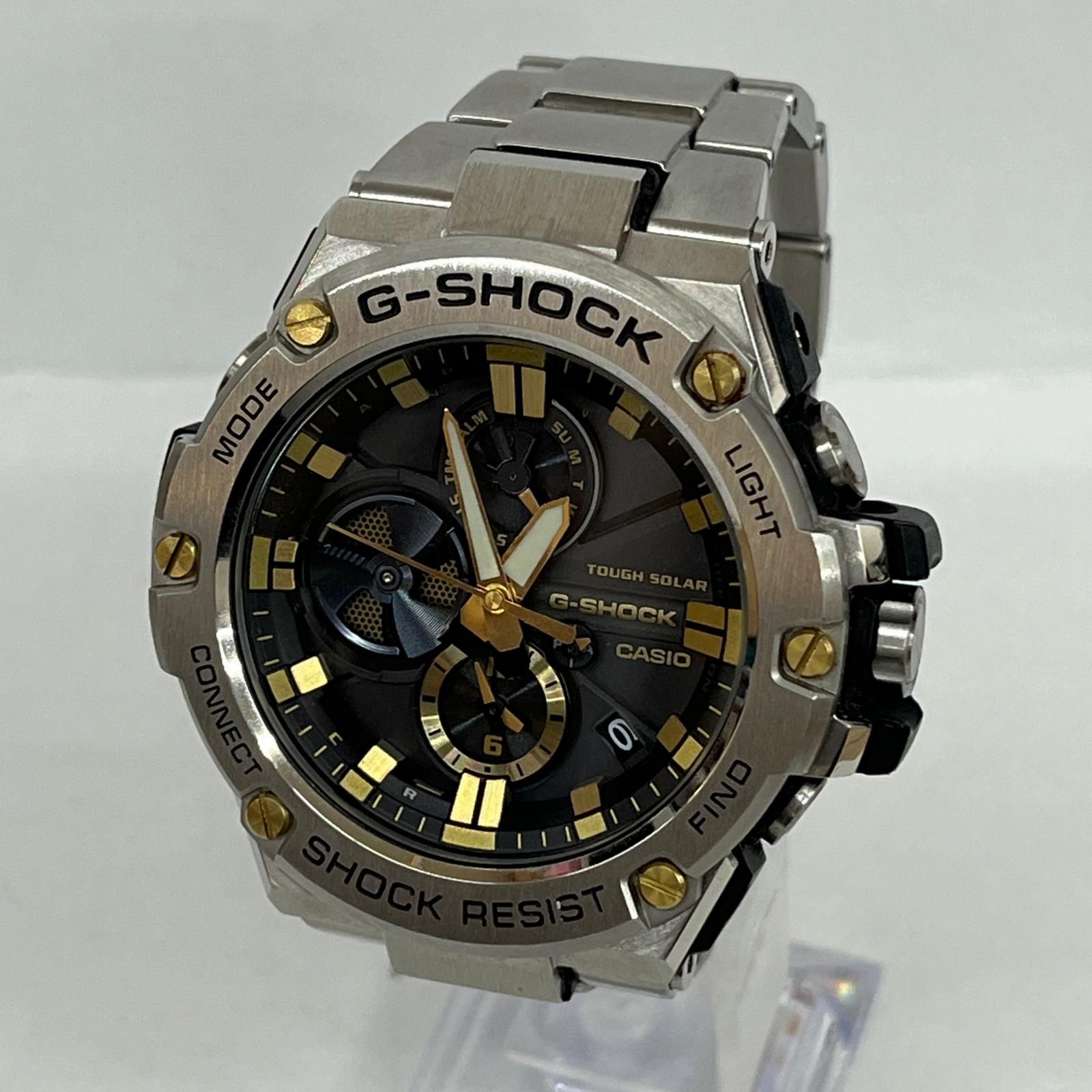 加古川店 G-SHOCK ジーショック 腕時計 G STEEL GST-B100D-1A9JF シルバー 131