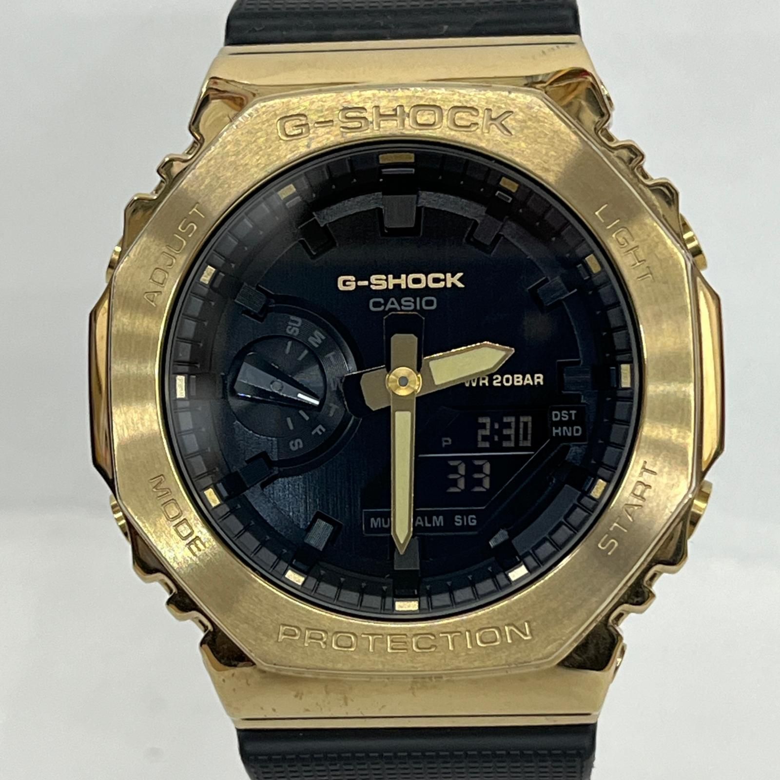 加古川店 G-SHOCK ジーショック 腕時計 GM-2100G ブラック 131