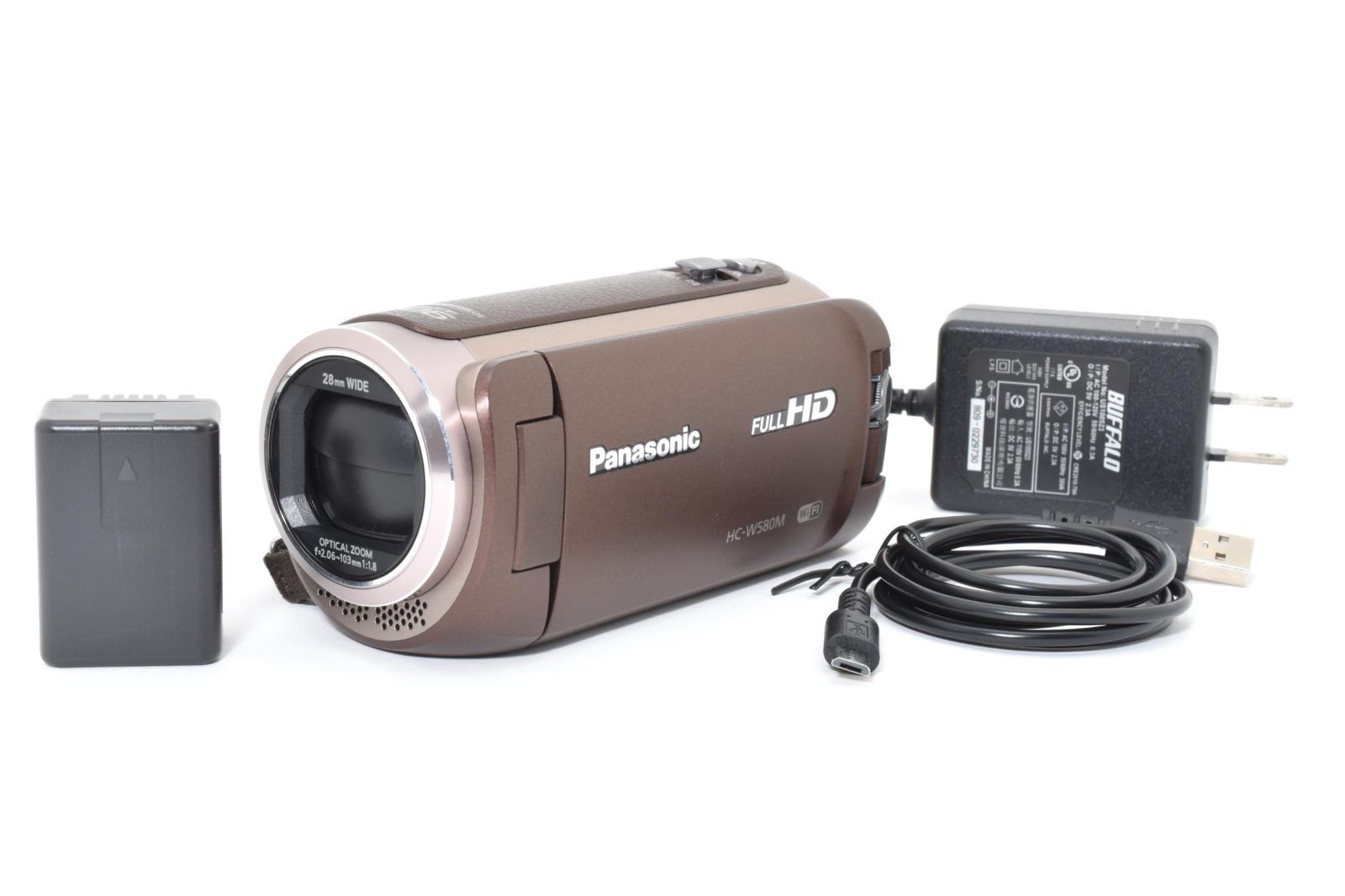 Panasonic パナソニック HC-W580M デジタルビデオカメラ 使用感少なめ