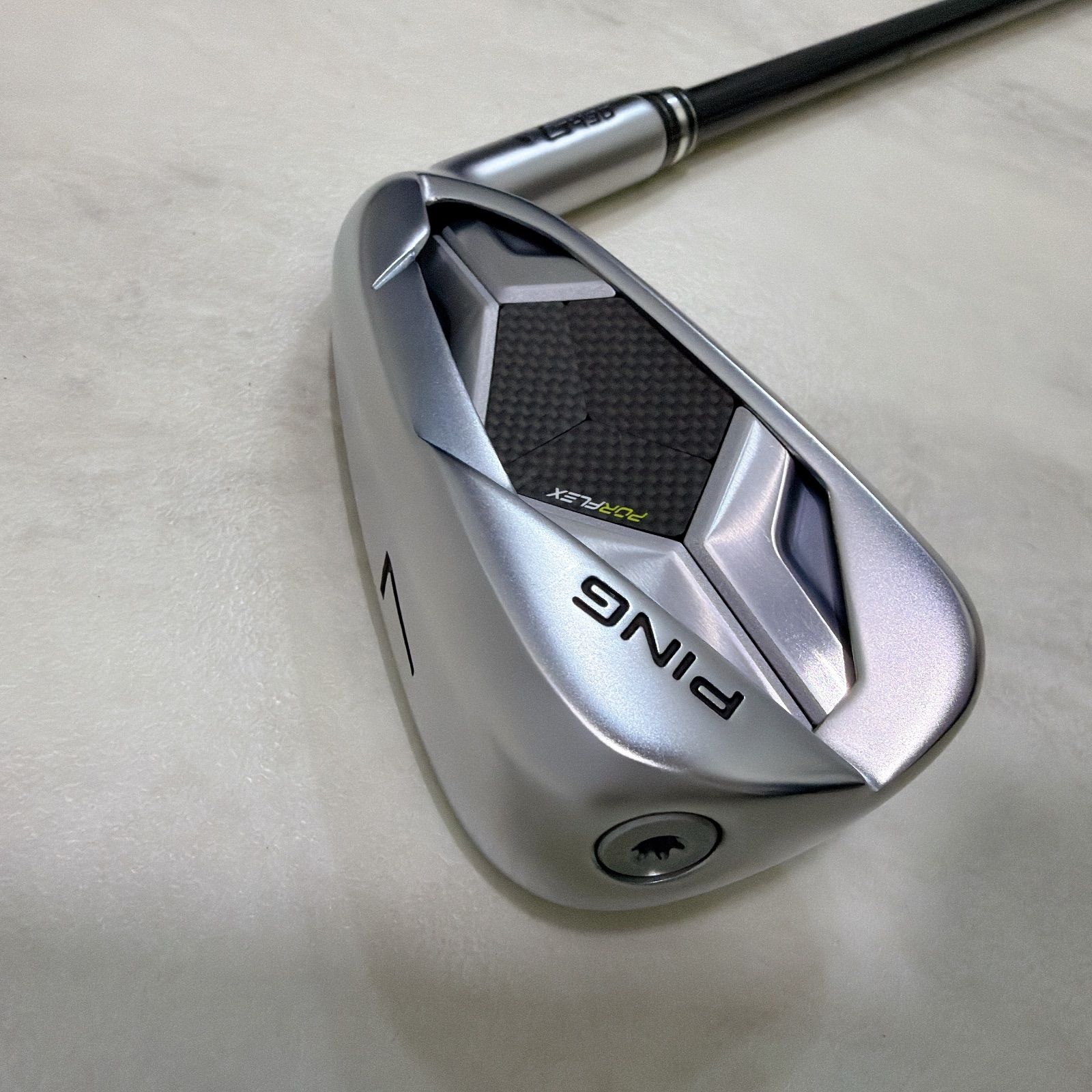 PING G 430 2025 7番 アイアン カーボン ALTA JCB ブラック R メンズ 右 ブラックドット