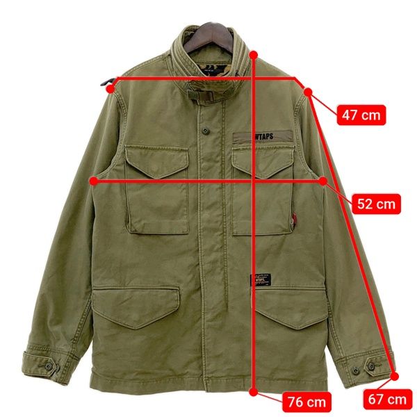 WTAPS ダブルタップス 11AW クロスボーン フィールドジャケット M-65