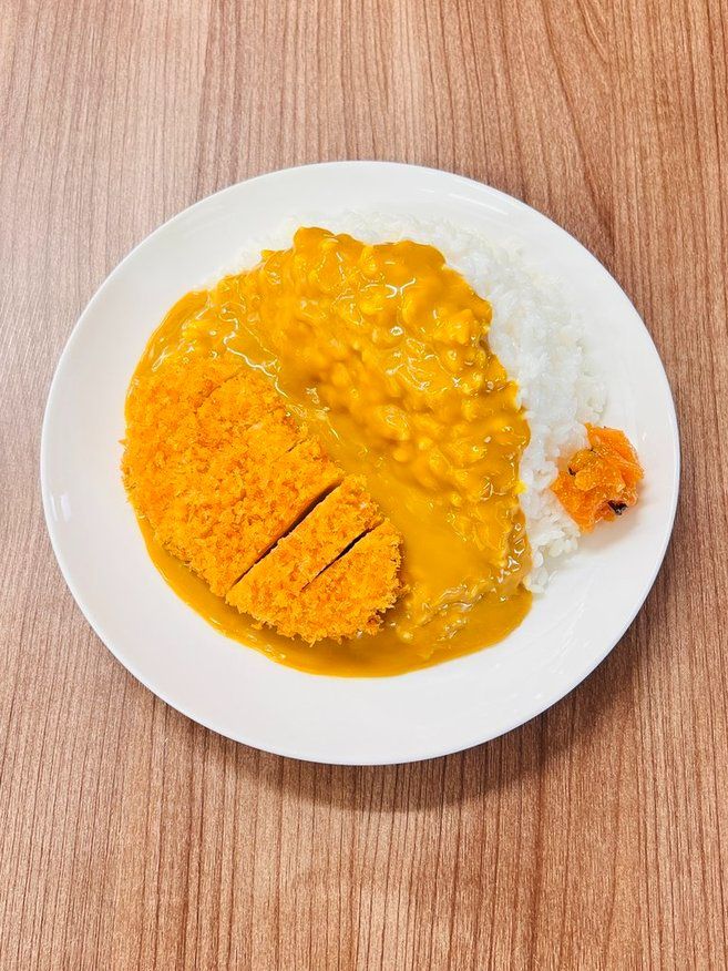 カレーライス型タブレットスタンド