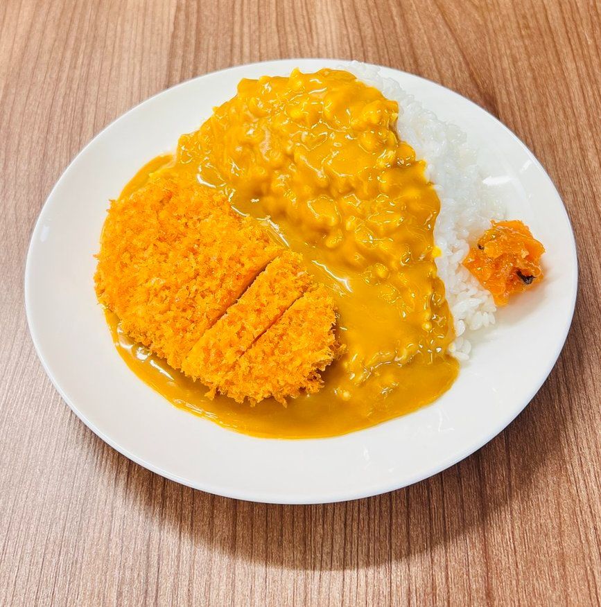 カレーライス型タブレットスタンド 日本食サンプル iPhone iPadホルダー