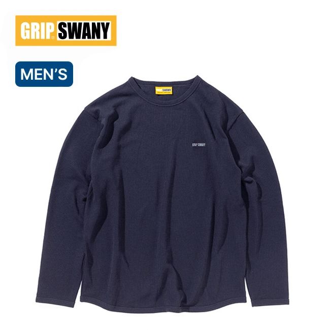 GRIP SWANY グリップスワニー サーマルL|S Tシャツ GSMCT-074 ネイビー