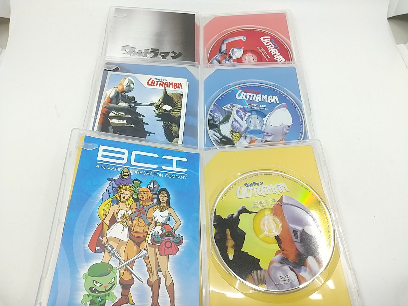 リージョン版】ULTRAMAN DVD Volume1&2セット 円谷プロダクション 