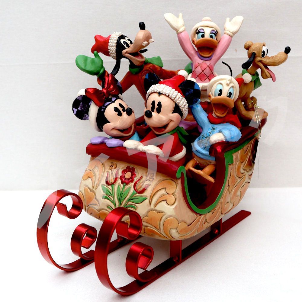 ディズニー フィギュア Disney Traditions ミッキー＆フレンズ スレイ