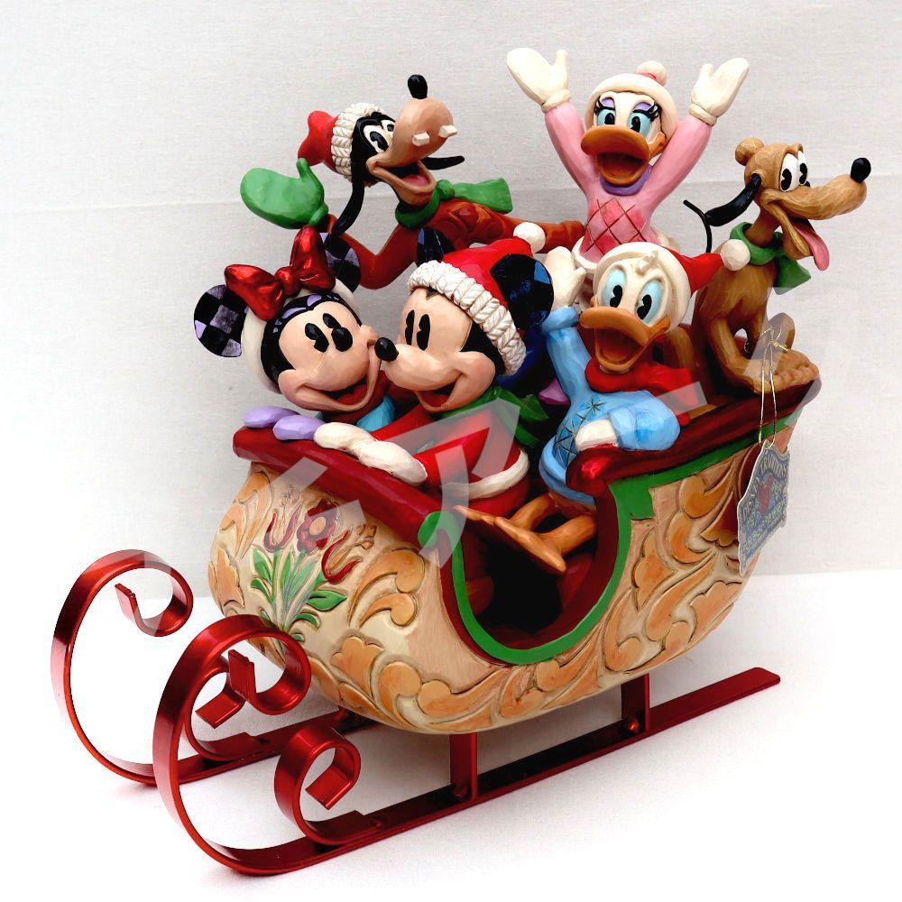 ディズニー フィギュア Disney Traditions ミッキー＆フレンズ スレイ