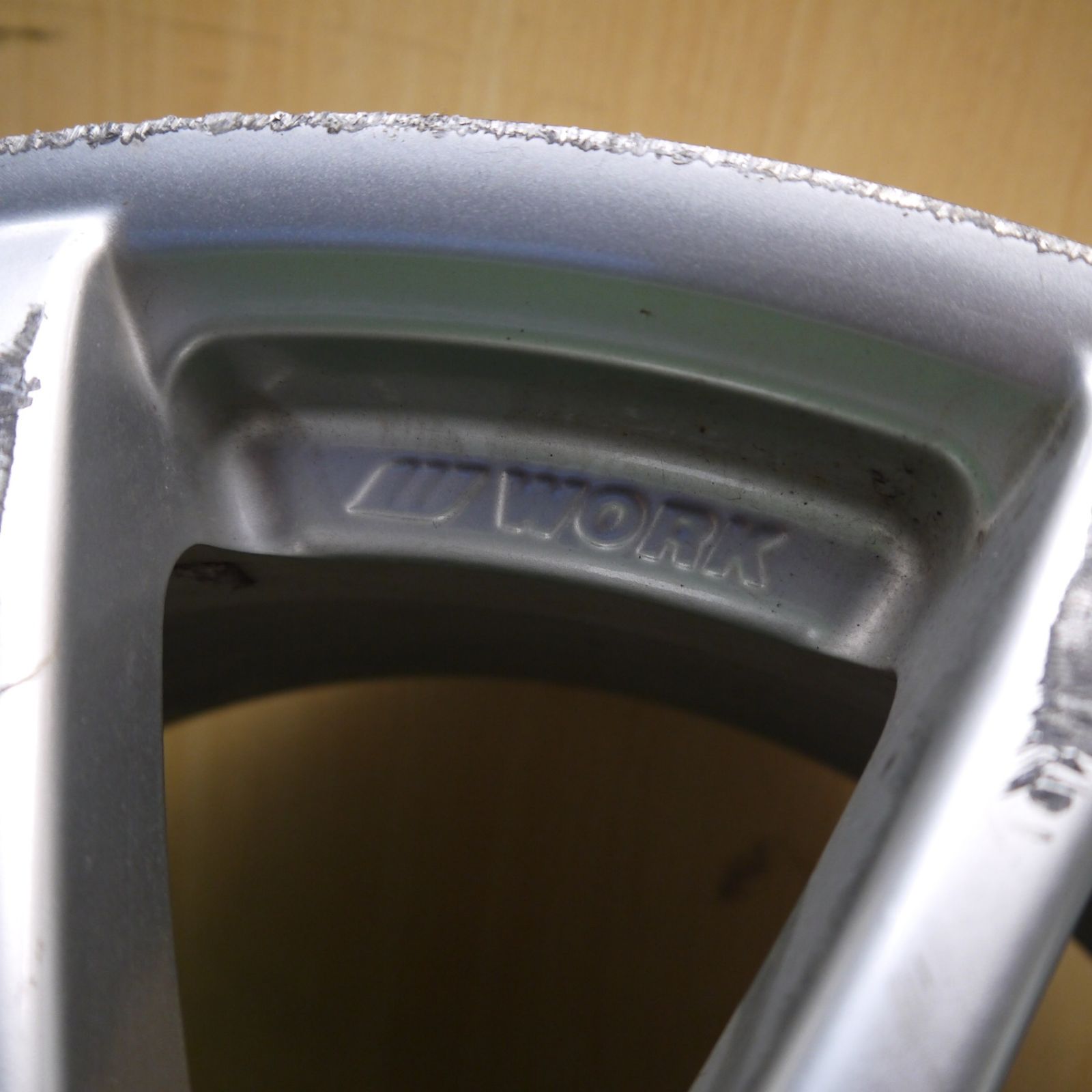  4本価格 プリウス 86 BRZ 等 WORK ESPERIO ワーク エスペリオ 17インチ ホイール 17 7 JJ PCD 100 5 H ホ 17インチ ホイール