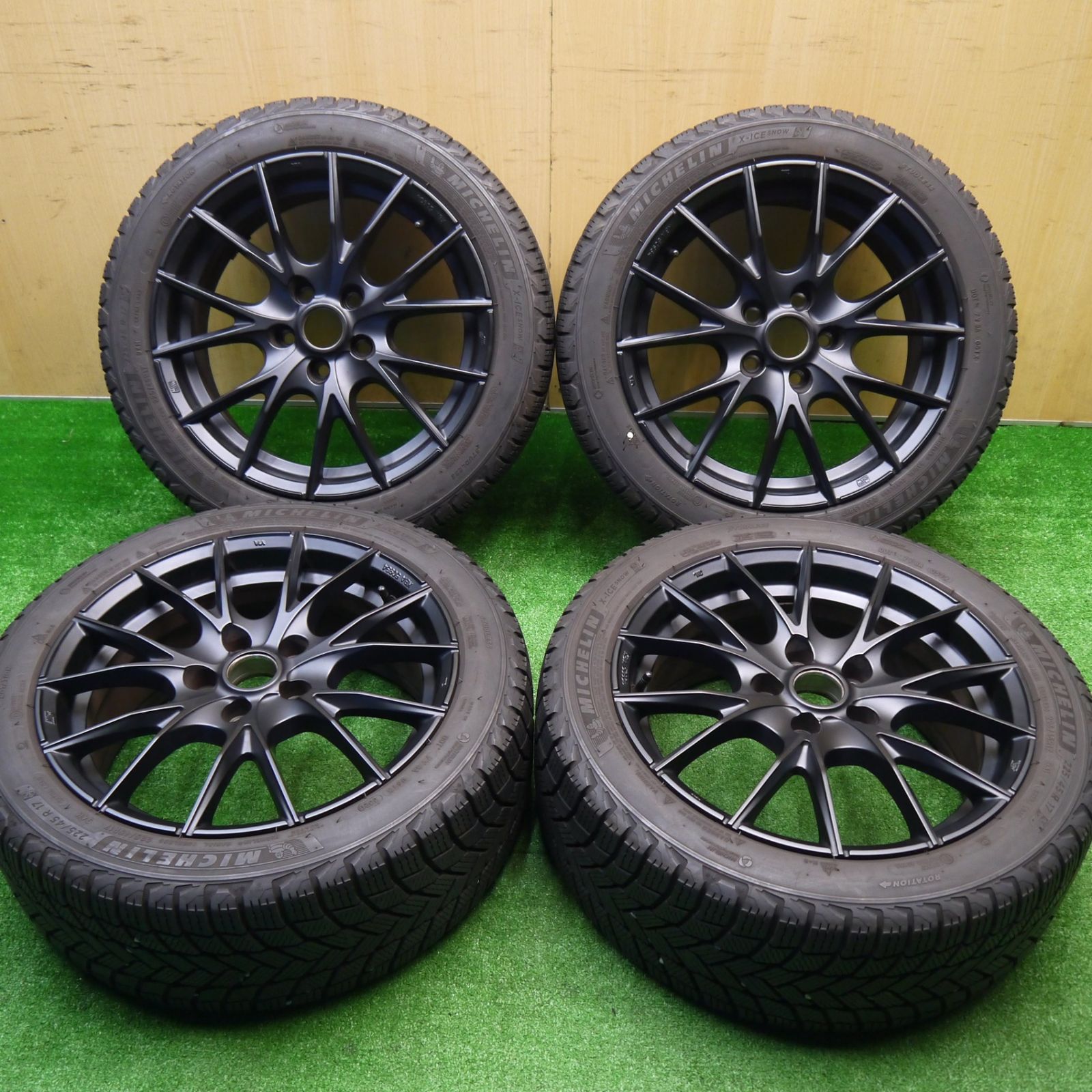 バリ溝！キレイ！9.5分☆ベンツ 等 O・Z MSW ML512 225/45R17