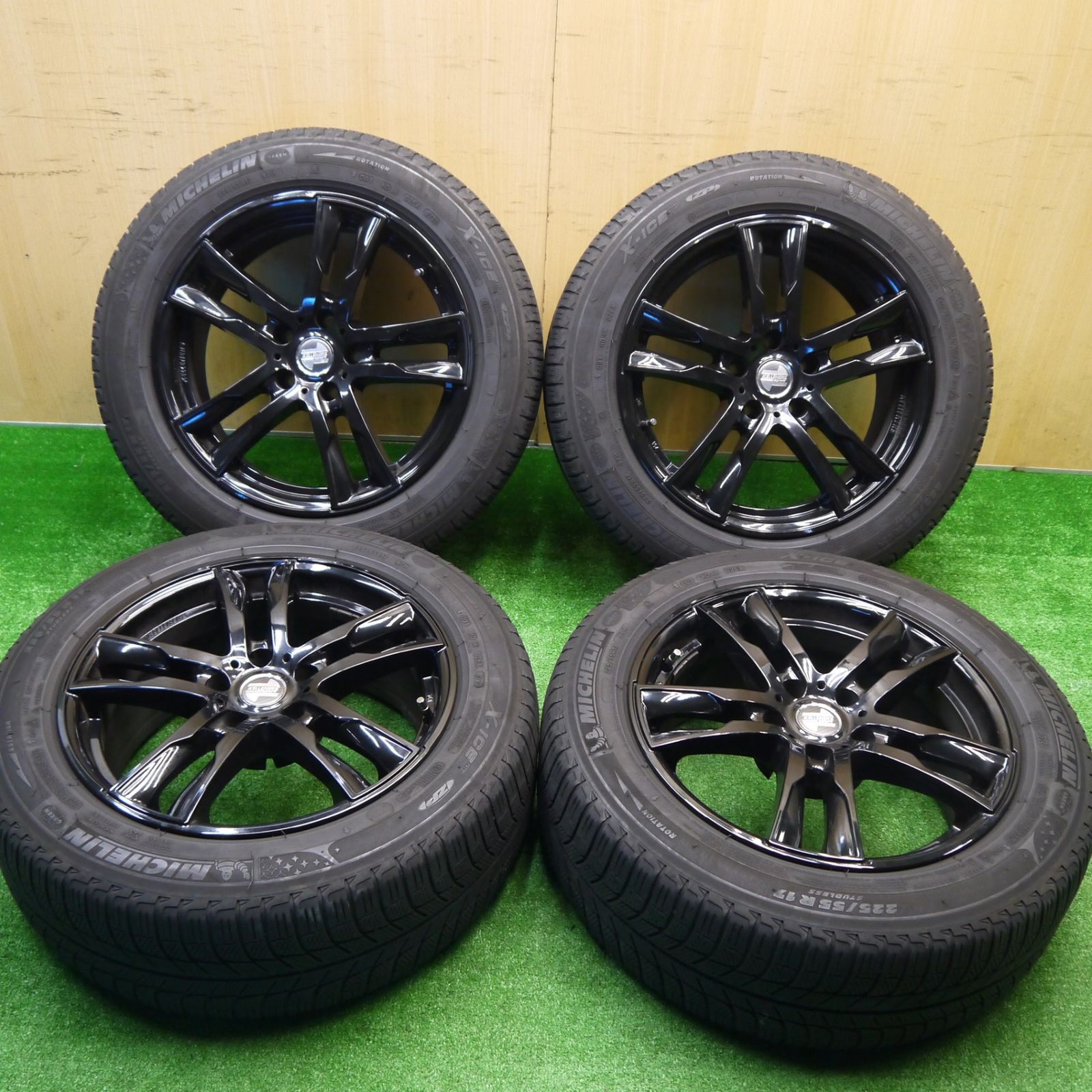 4本価格 BMW 等 Sport 225 55 R 17 スタッドレス ミシュラン X ICE XI 3 ZP ケレナーズ スポーツ 17インチ PCD 112 5 H ス