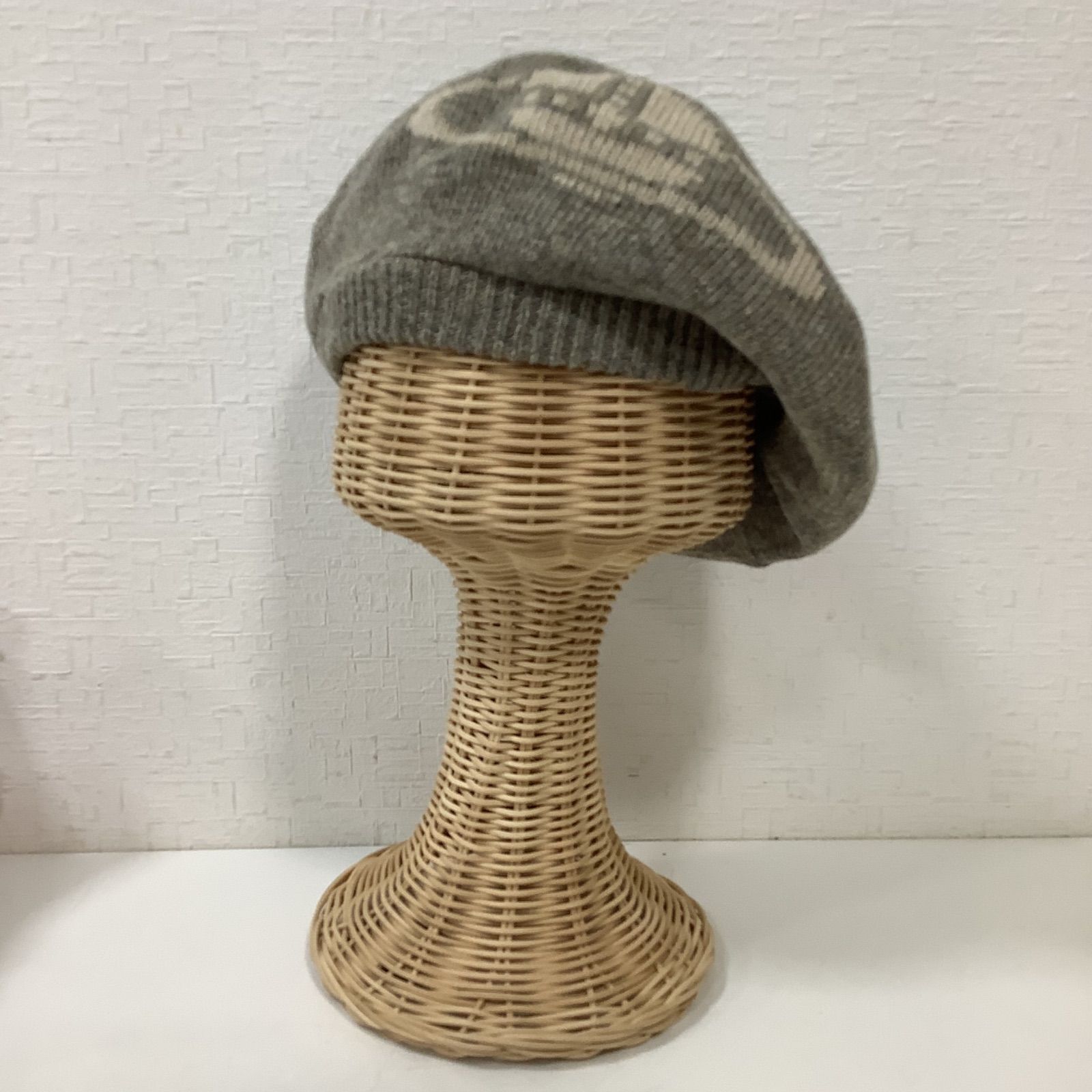 Vivienne Westwood ヴィヴィアンウエストウッド ニット ベレー帽 Mサイズ グレー あ251021 2