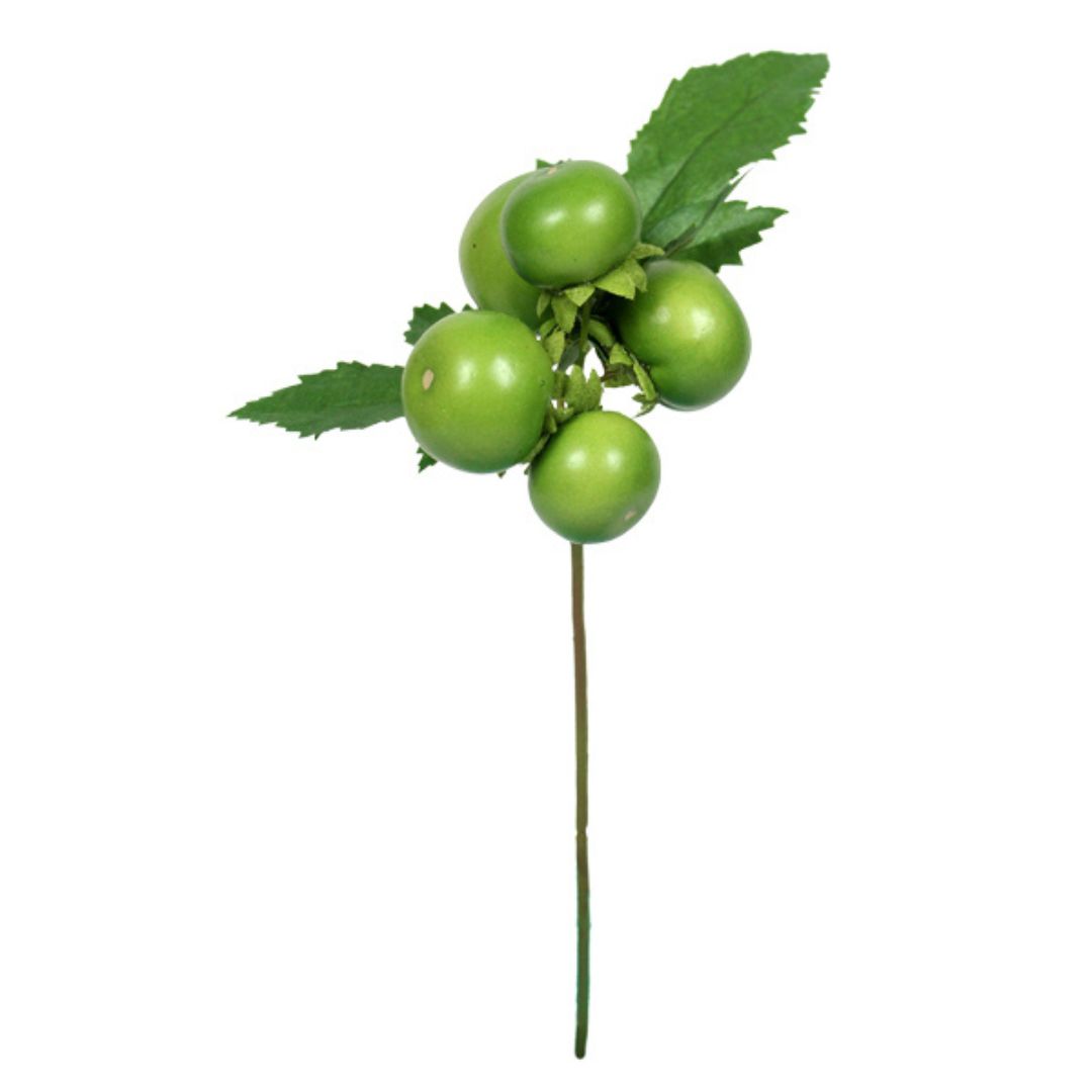 造花 トマトピック グリーン アーティフィシャルフラワー 24本入り