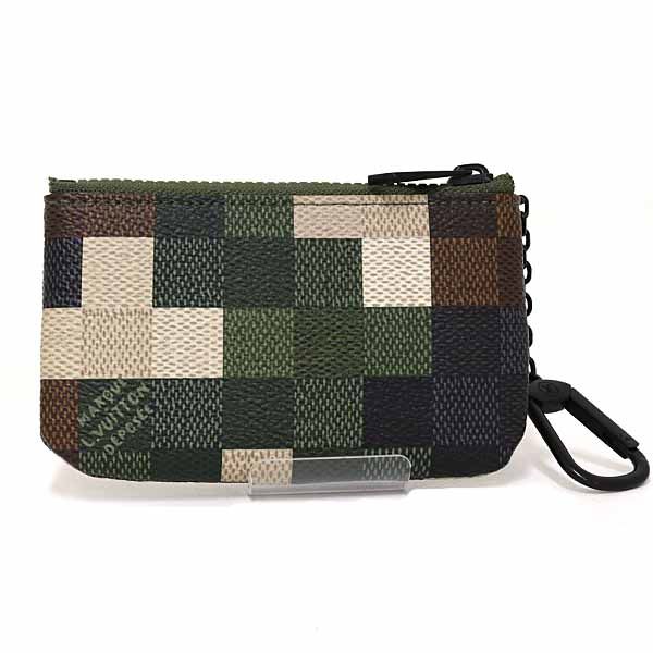 ルイ ヴィトン LOUIS VUITTON カードキーケース ポシェット･クレ コインケース ダモフラージュ ダミエ ポップ M 83175 Sランク