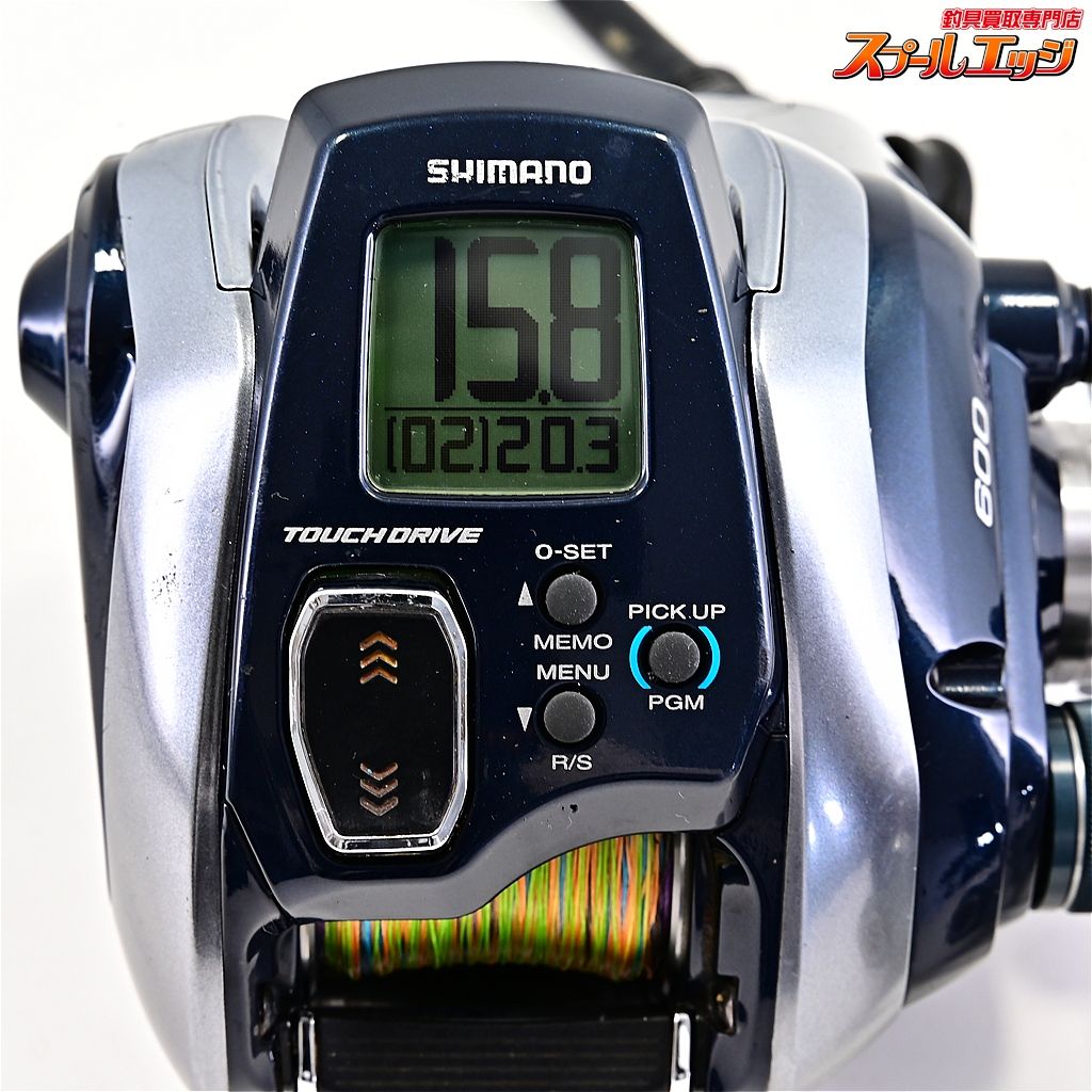 シマノ 18フォースマスター 600 使用距離145.6km 使用372時間 SHIMANO FORCE MASTER m42819