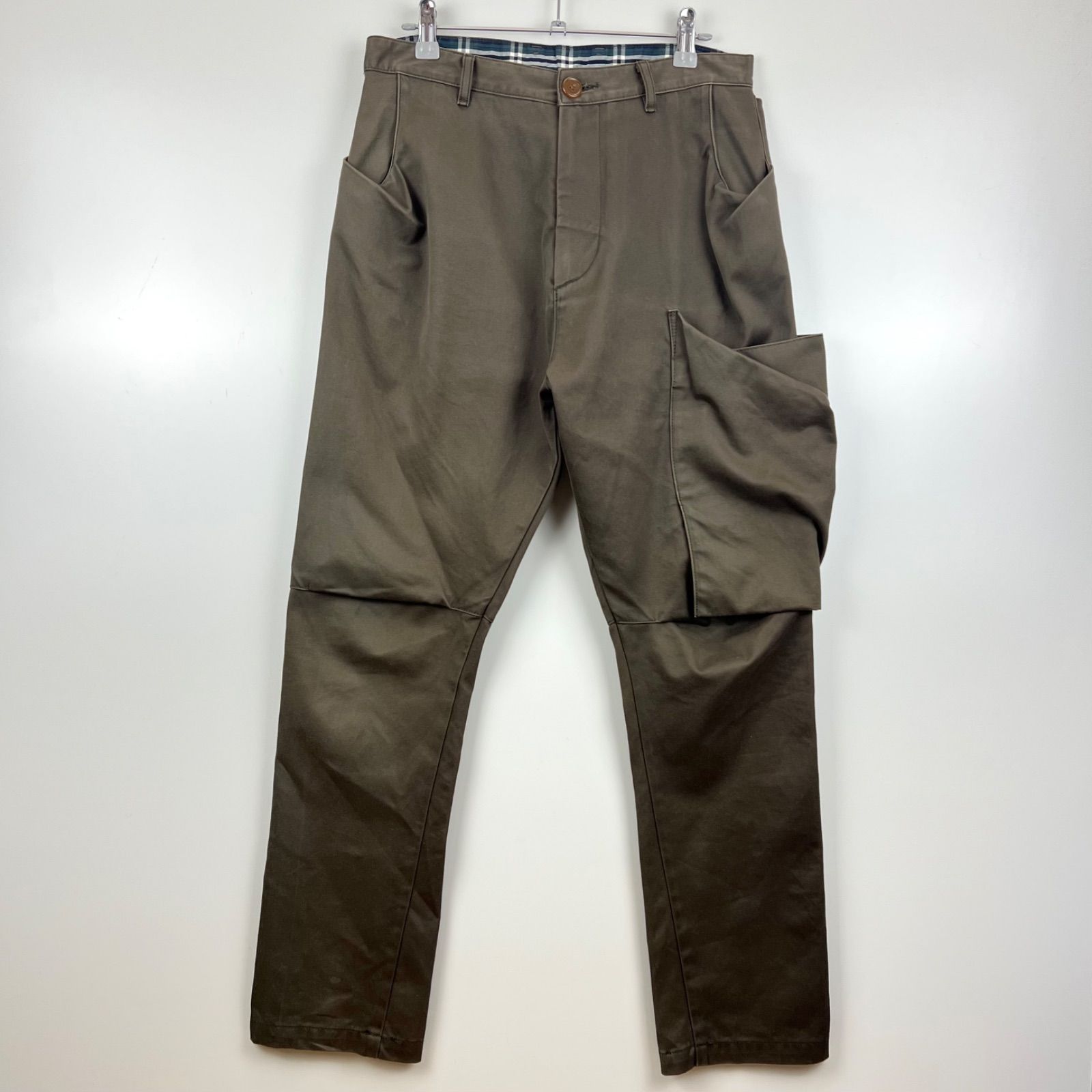 Vivienne Westwood MAN y 2 k archive BIG pocket cargo pants 44 ヴィヴィアンウエストウッドマン 変形 ビッグポケット カーゴパンツ アーカイブ 平成