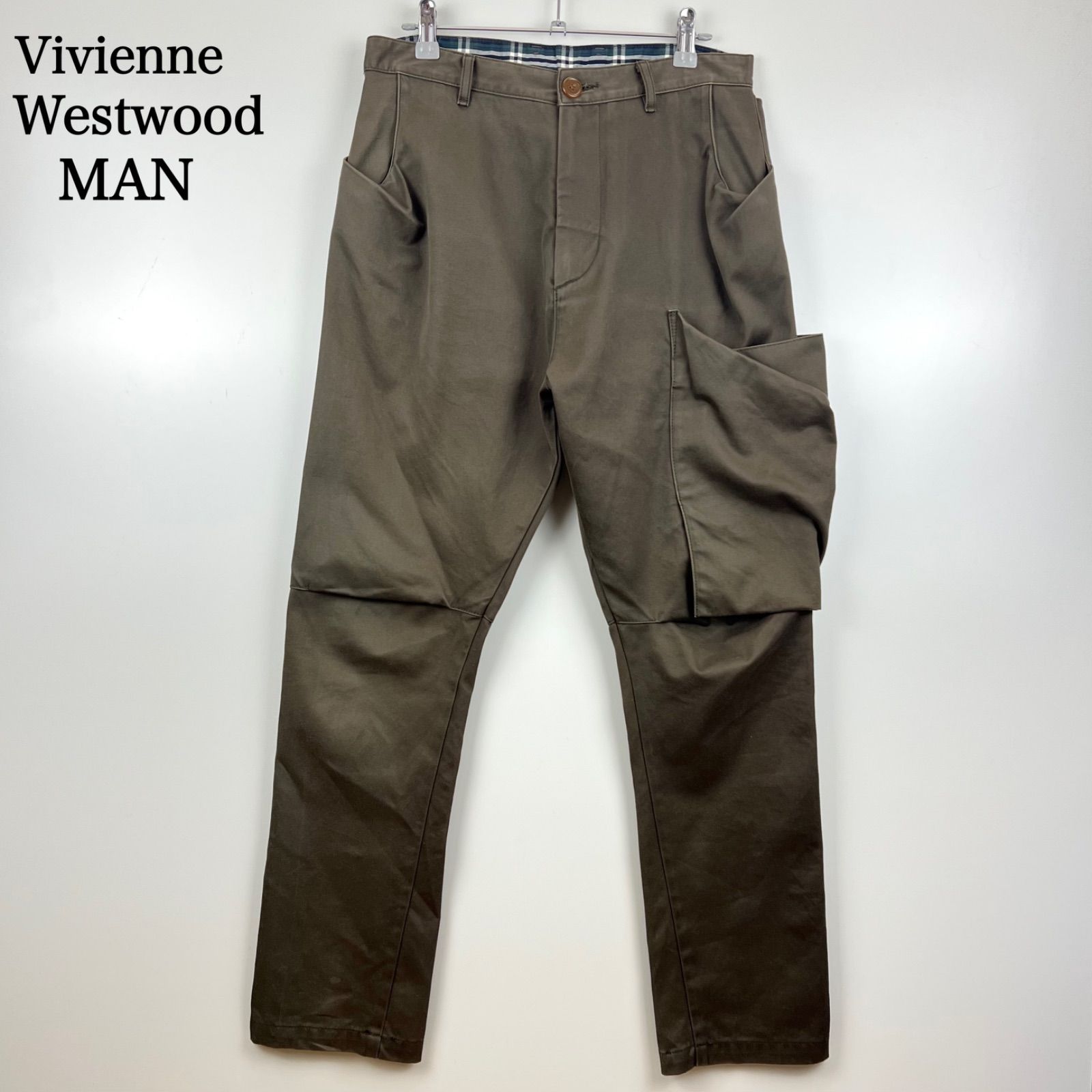 Vivienne Westwood MAN y2k archive BIG pocket cargo pants 44 ヴィヴィアンウエストウッドマン 変形 ビッグポケット カーゴパンツ アーカイブ 平成