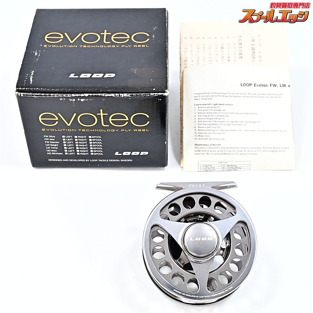 ループ エヴォテック G 3 FW 5 7 R 両巻き LOOP evotec m 42841