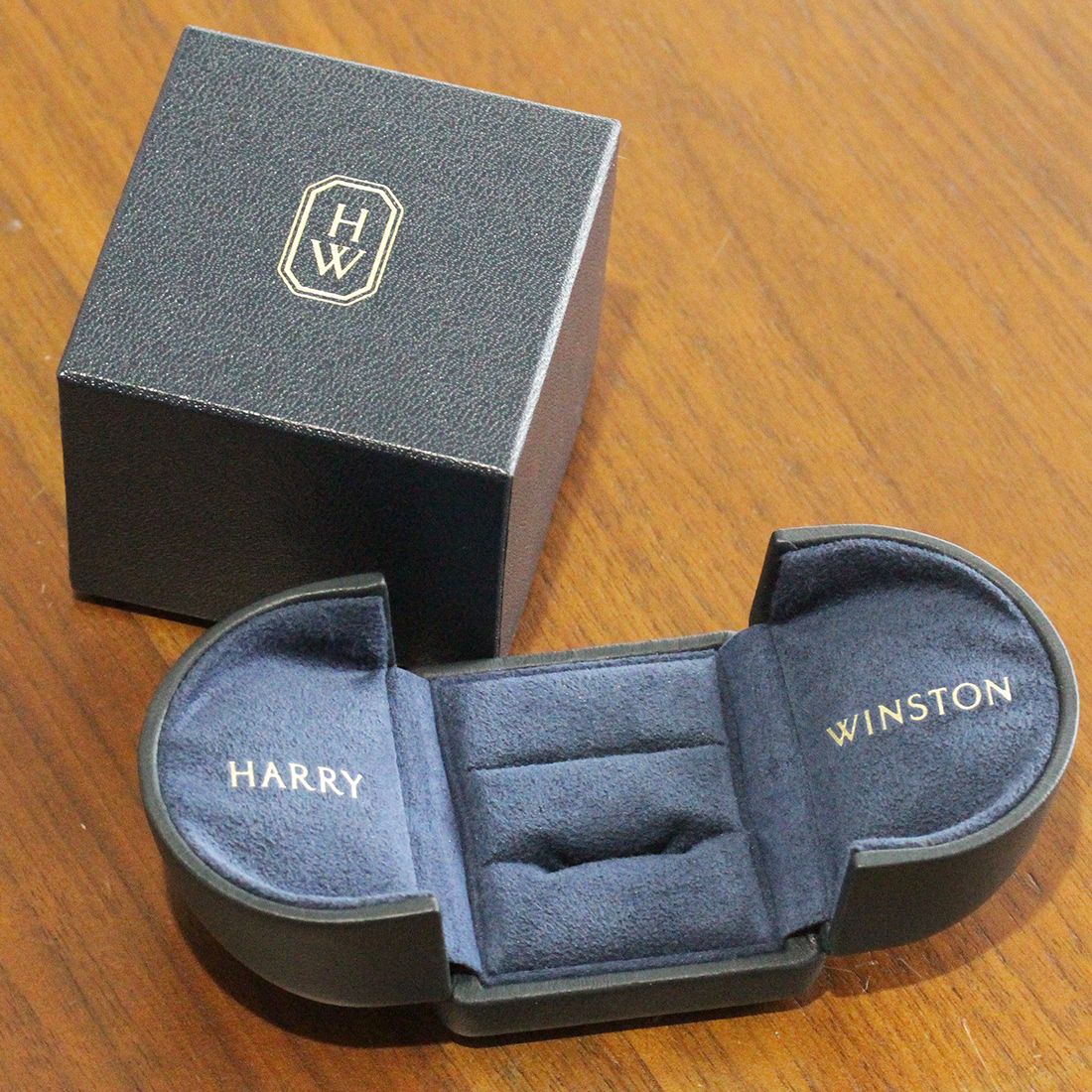 G0919-12★空箱　HARRY WINSTON リング　ケース 特別家具・インテリア - G0919-12☆空箱 HARRY WINSTON リング ケース