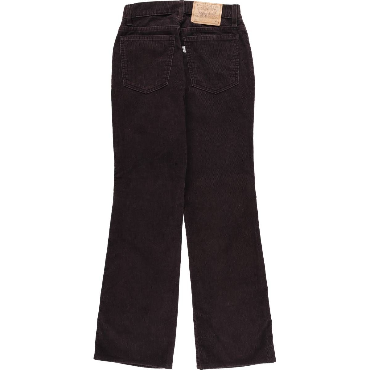 古着 90年代 リーバイス Levi s BOOT CUT ブーツカット コーデュロイパンツ レディースM w26 相当 ヴィンテージ|eaa595972
