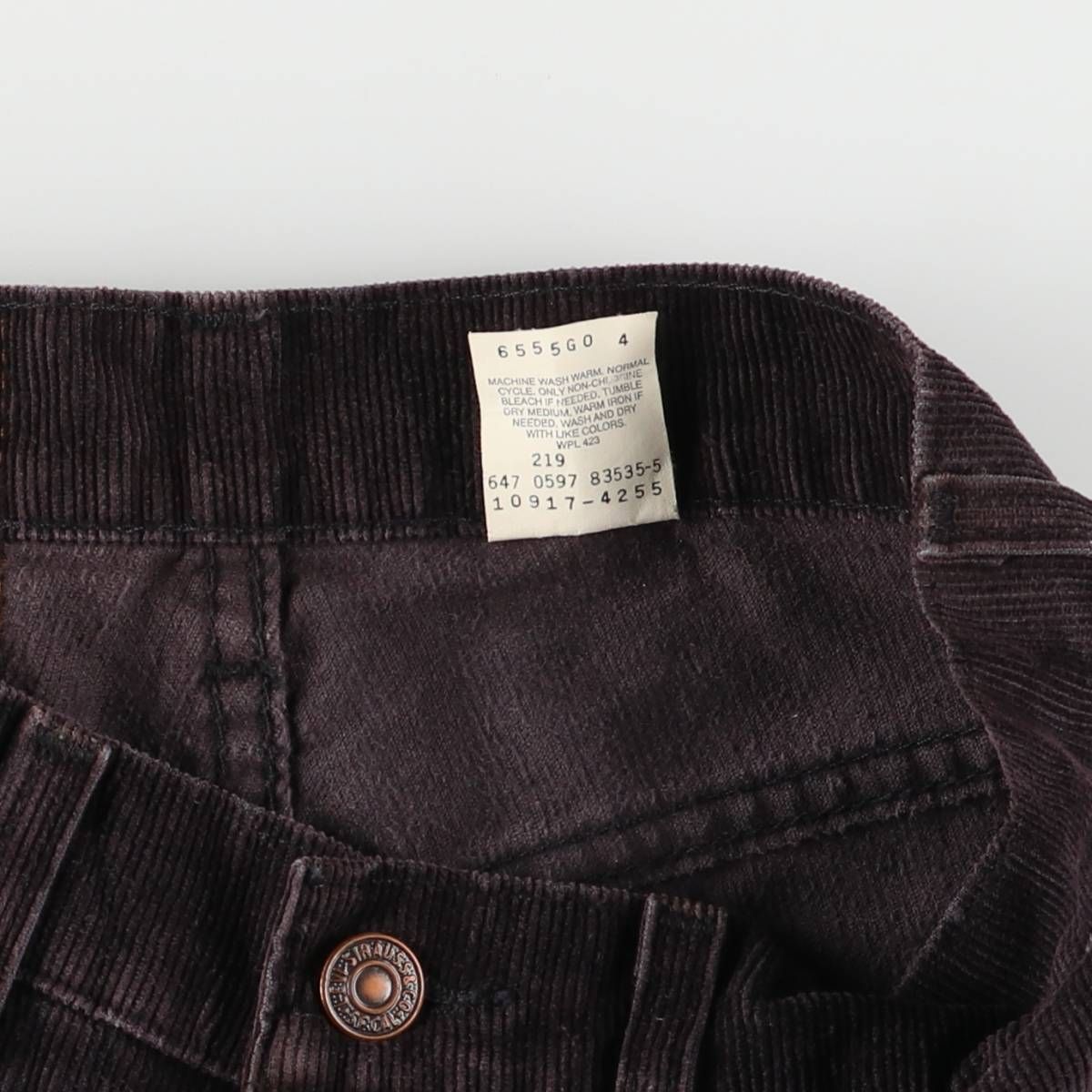 古着 90年代 リーバイス Levi s BOOT CUT ブーツカット コーデュロイパンツ レディースM w26 相当 ヴィンテージ|eaa595972 DECORATOM_COM_BR