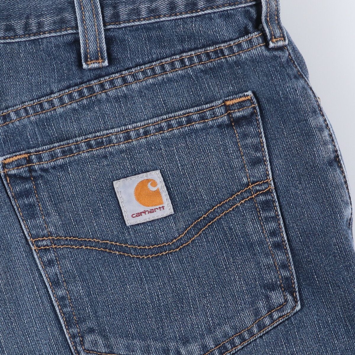 Carhartt ストレートデニムパンツ