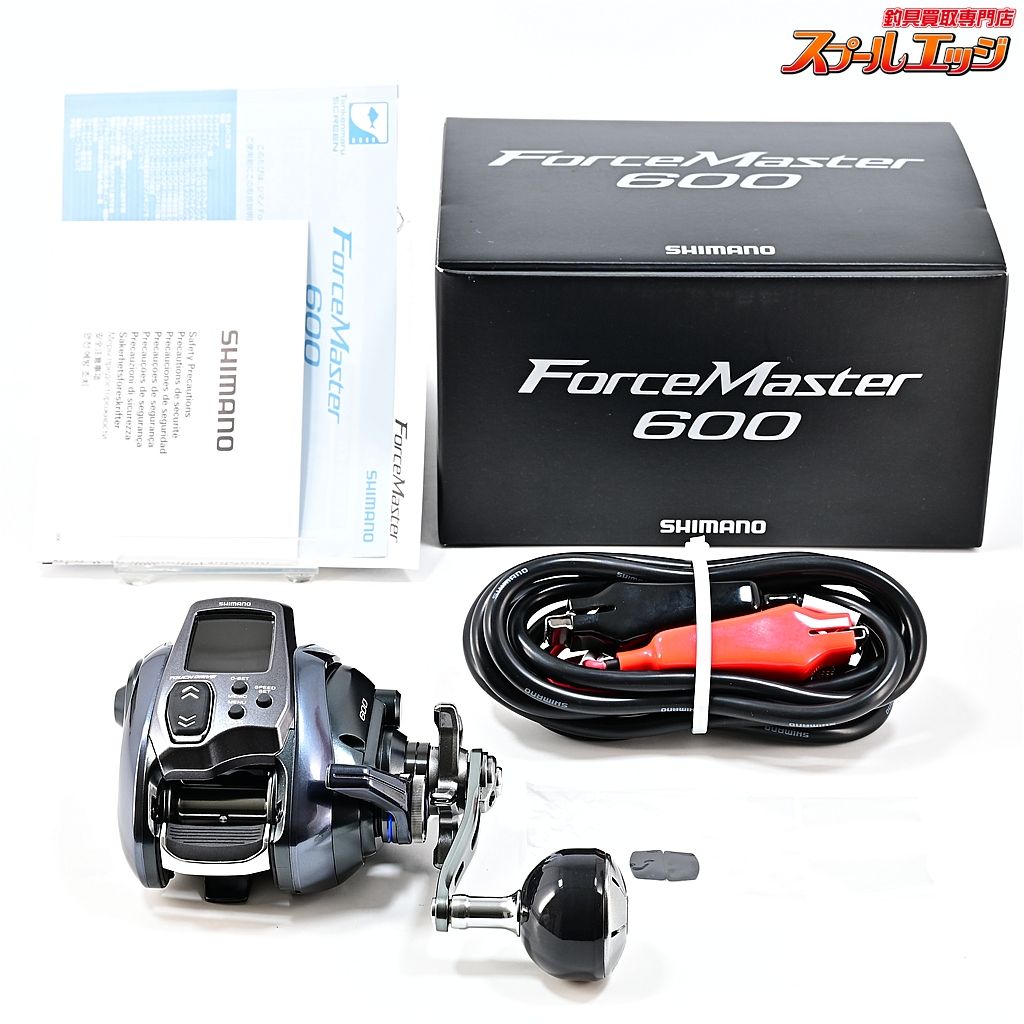 シマノ 23フォースマスター 600 使用距離2.1km 使用15.0時間 SHIMANO FORCE MASTER m42862