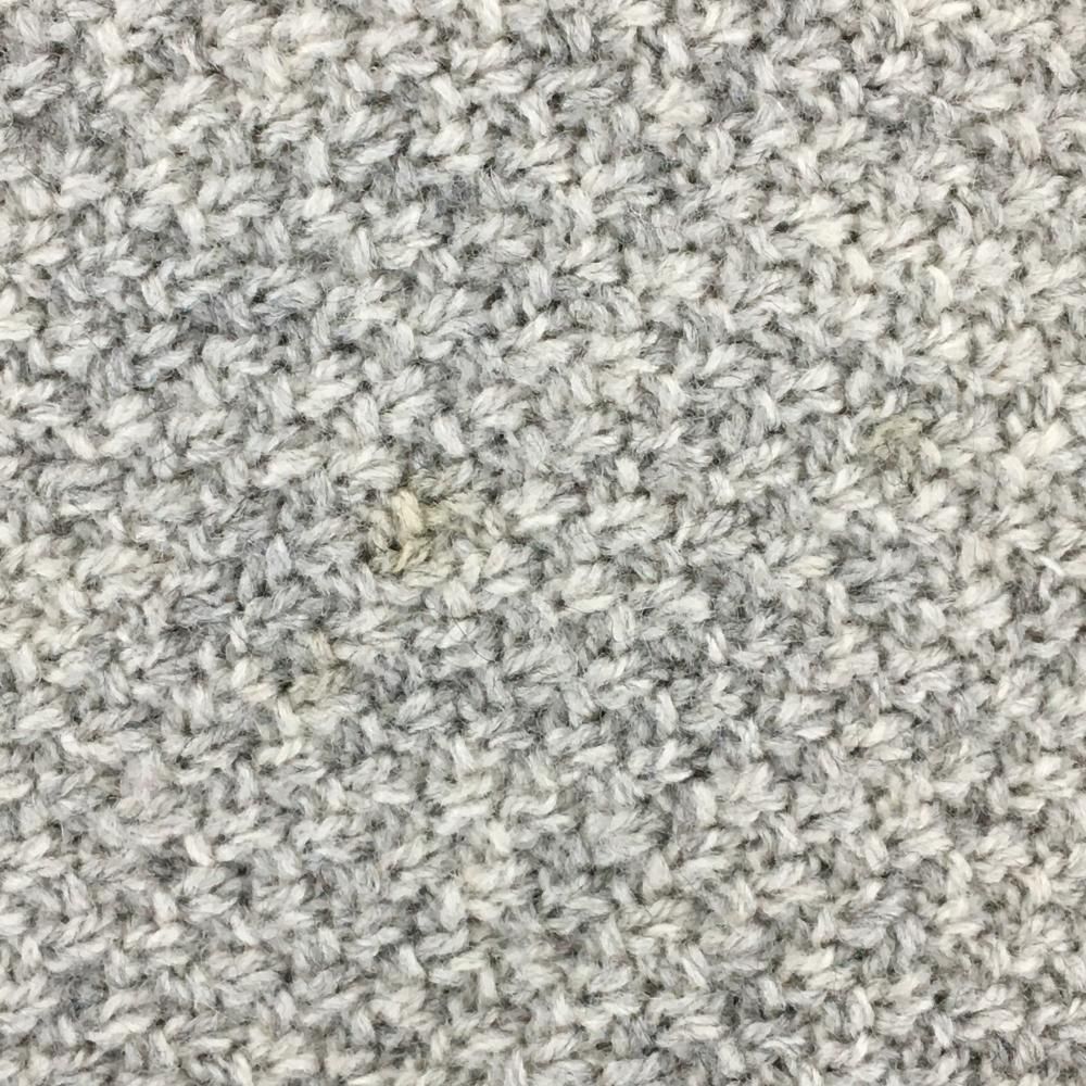 セーター 杢グレー