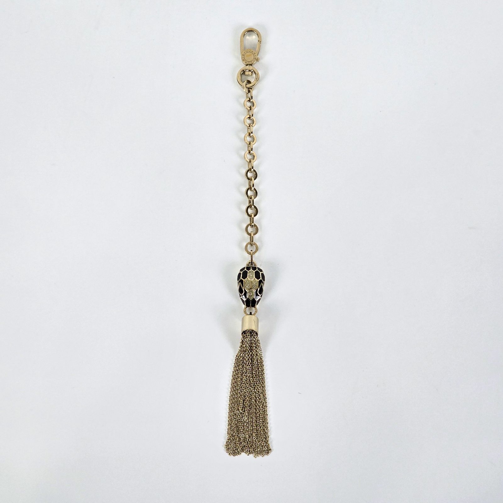 ブルガリ セルペンティ BVLGARI Serpenti バッグチャーム シャンパンゴールド セルペンティチャーム チャーム バッグチャーム キーホルダー バッグアクセ ユニセックス 小物