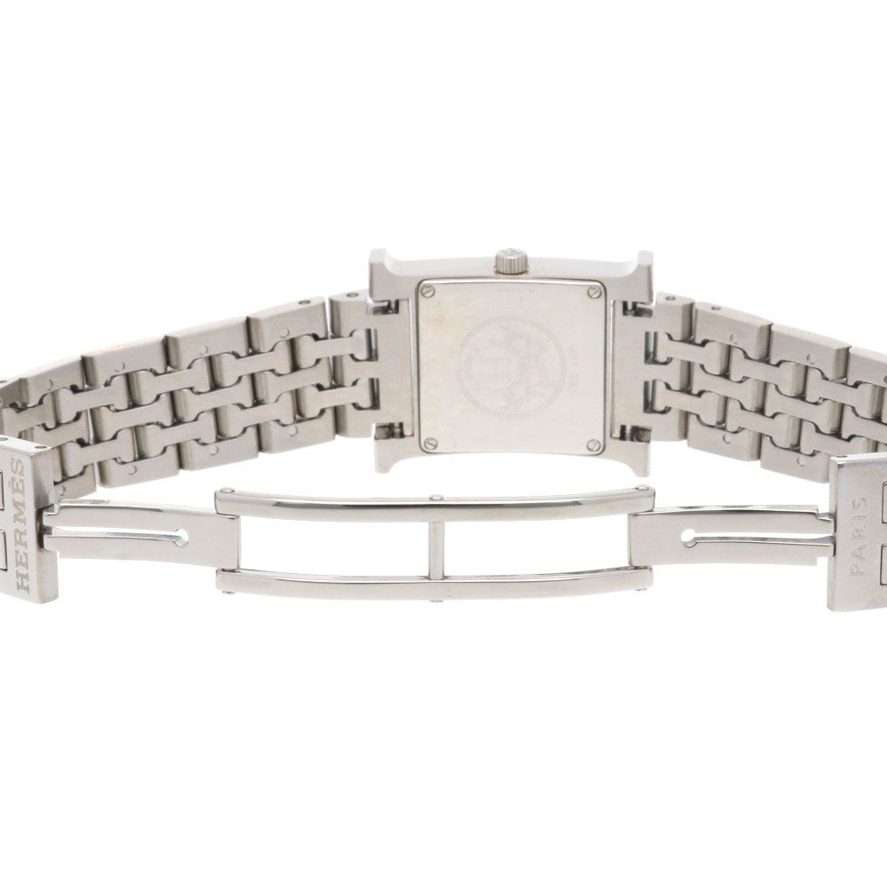  エルメス Hウォッチ 腕時計 時計 ステンレススチール HH 1 230 クオーツ 磨き直し済 レディース 1年保証 HERMES その他 時計