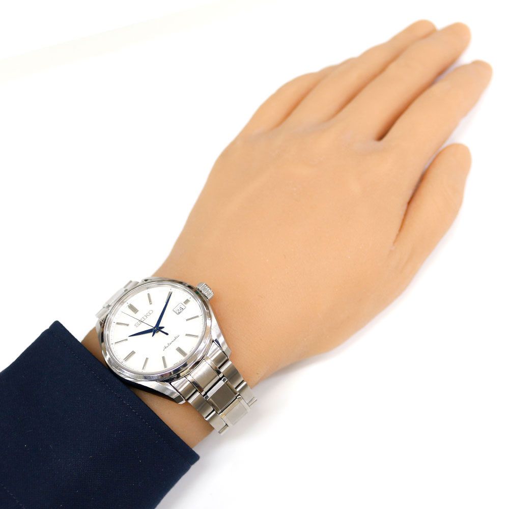 セイコー プレサージュ 腕時計 時計 ステンレススチール 6 R 15 03 P 0 自動巻き オーバーホール済 メンズ 1年保証 SEIKO