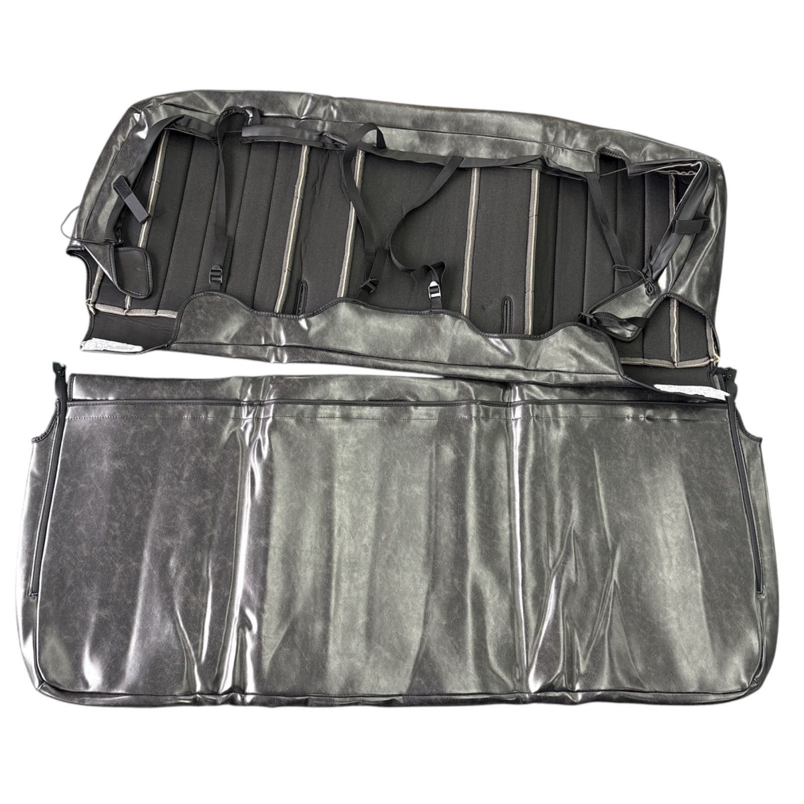 SMOKY RAIN ♥ トヨタ タウンエース ライトエース リアシートカバー 黒ヴィンテージ