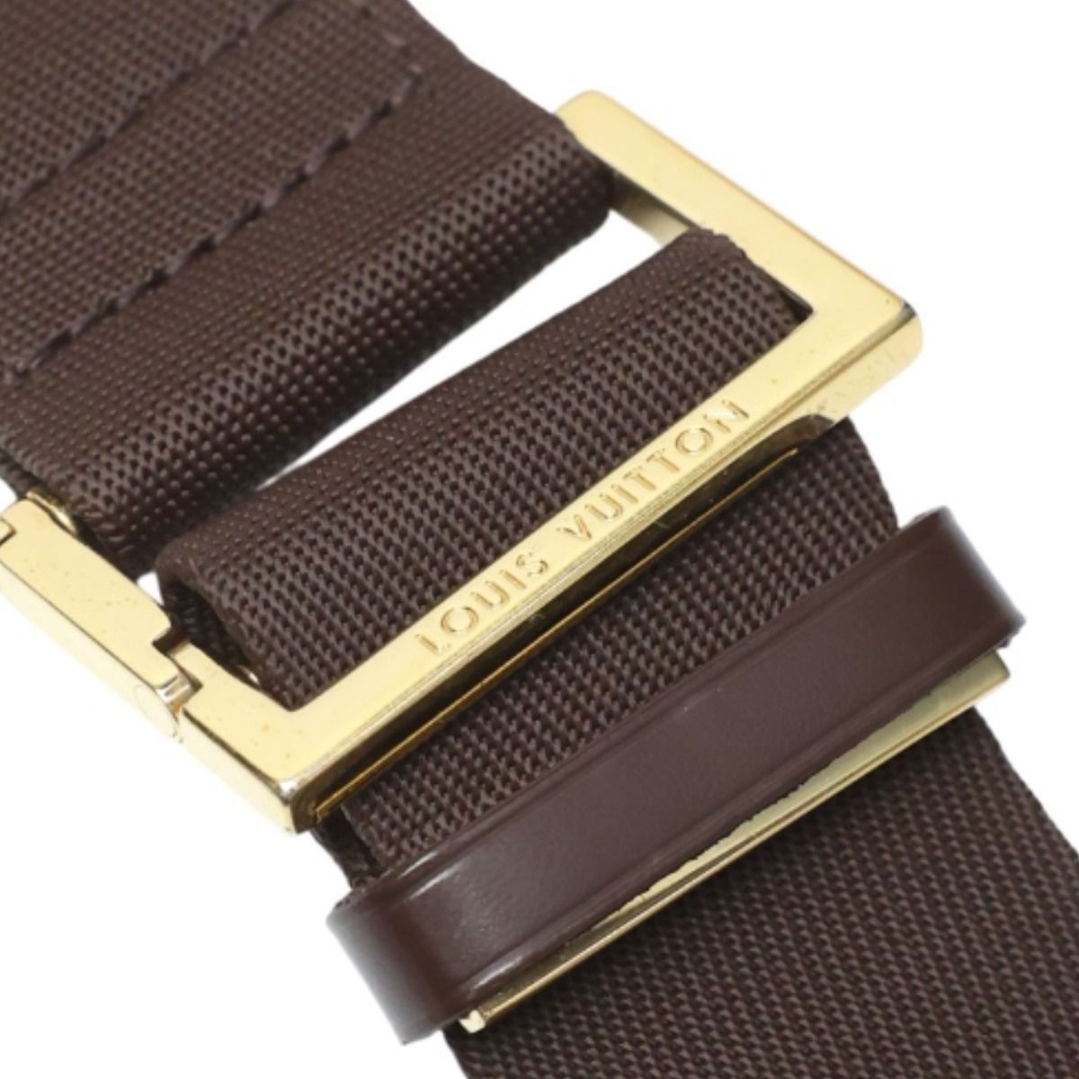 ルイヴィトン N51994 ダミエ ウエストポーチ ジェロニモス ボディバッグ LOUIS VUITTON エベヌ DECORATOM_COM_BR