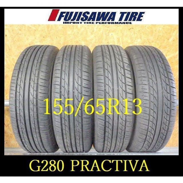 G 280 製造 約8 5部山 155 65 R 13 4本