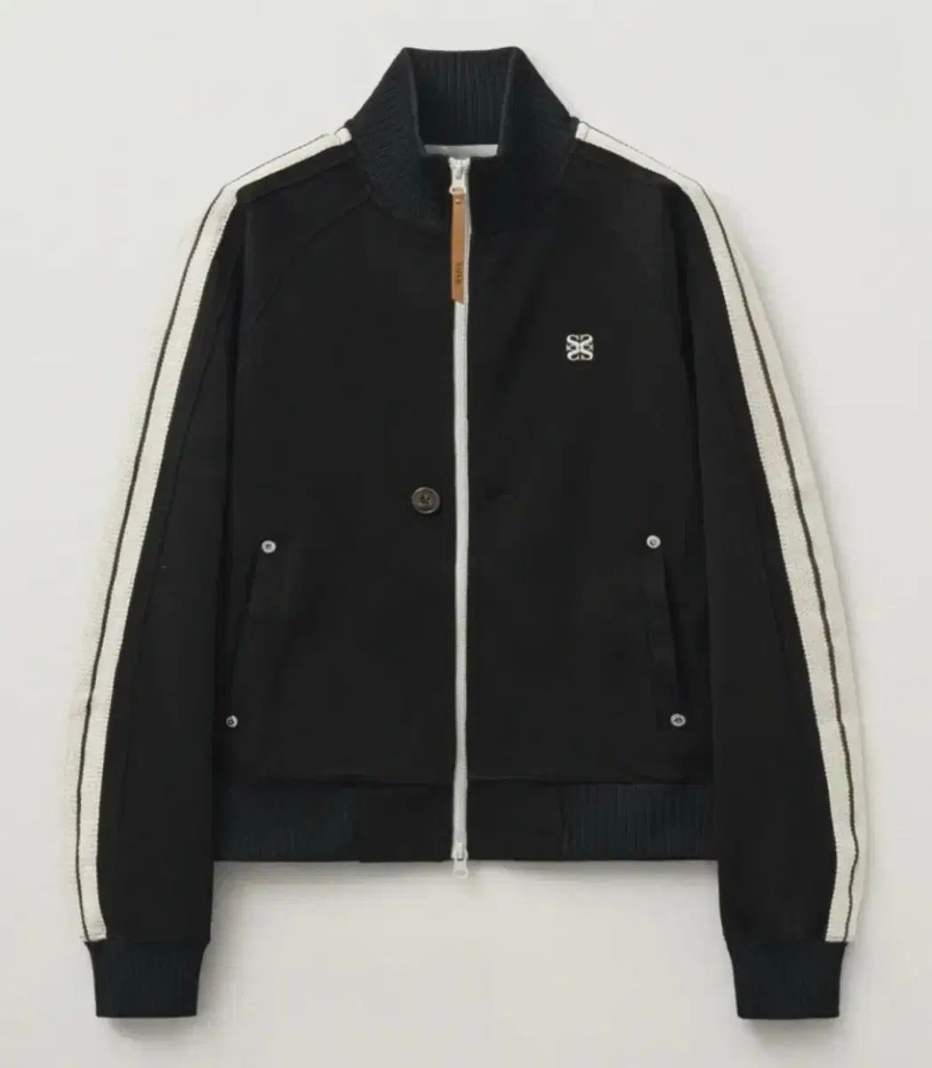 SATUR トラック ジップアップ ジャケット ブラック ws - メルカリ