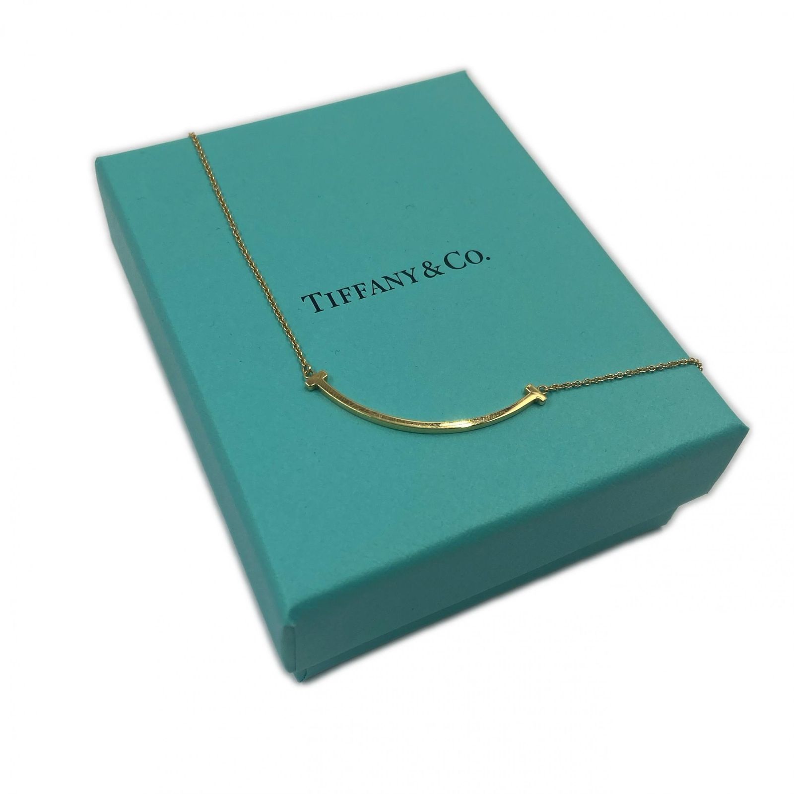 TIFFANY&Co. ティファニー ネックレス/ペンダント Tスマイル TIFFANY T 