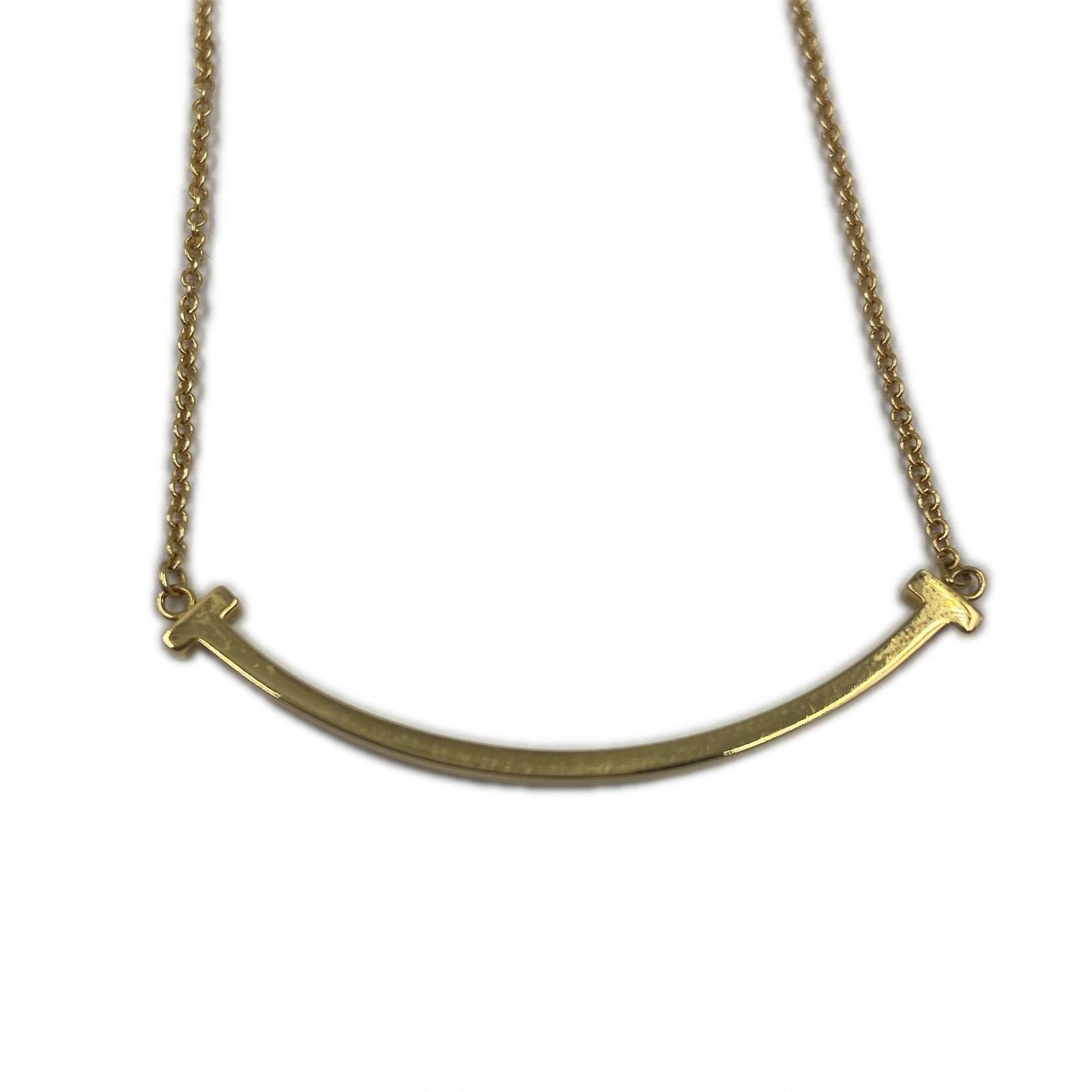 TIFFANY&Co. ティファニー ネックレス/ペンダント Tスマイル TIFFANY T 