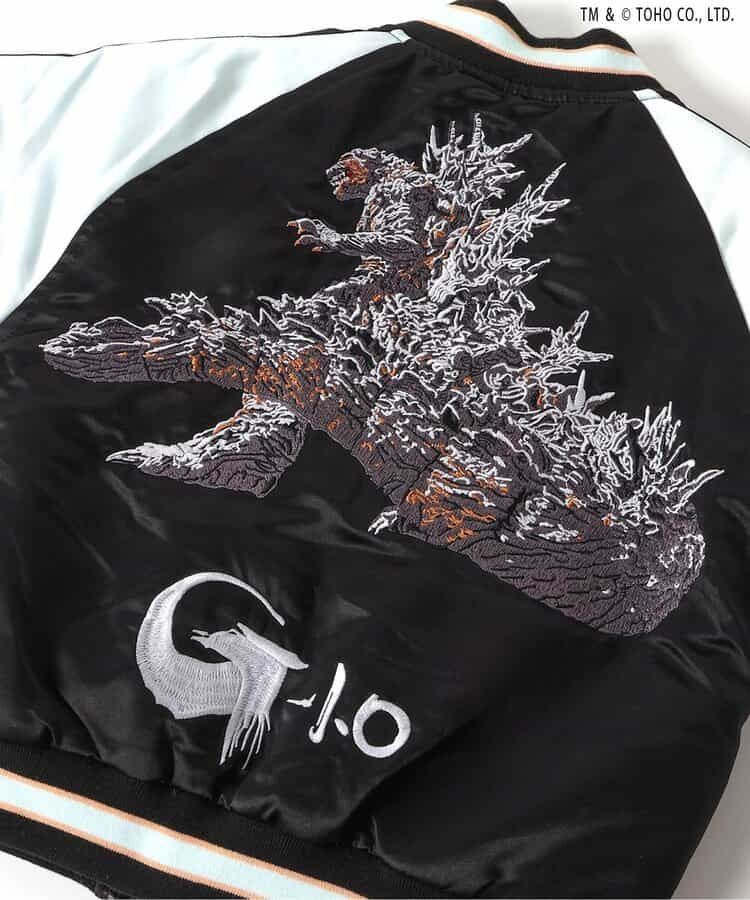 蓄光刺繍リバーシブルスカジャン