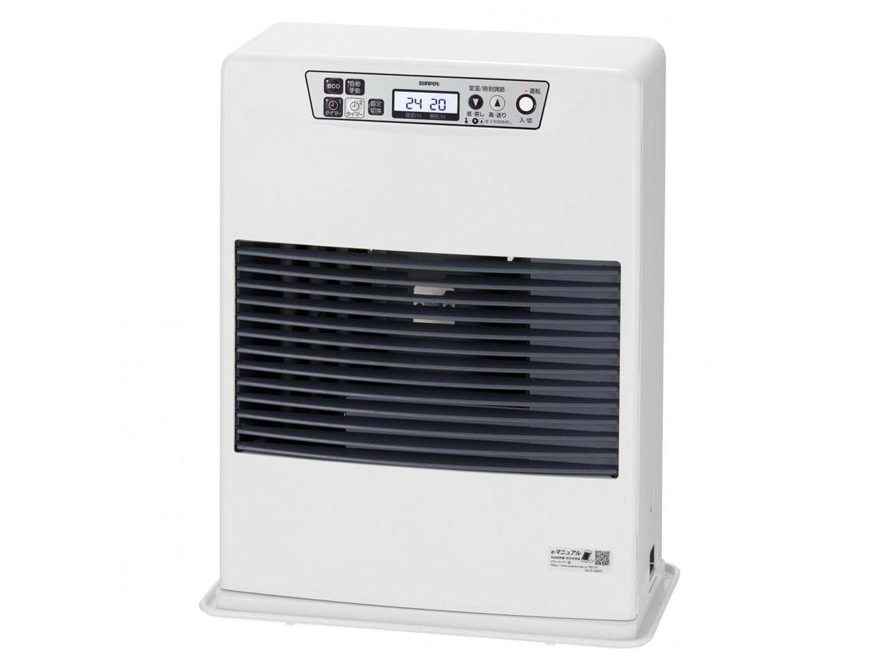 5営業日で発送 FF式石油ストーブ 別置タンク式 木造14畳 コンクリ22畳まで ホワイト FF-5211TL C