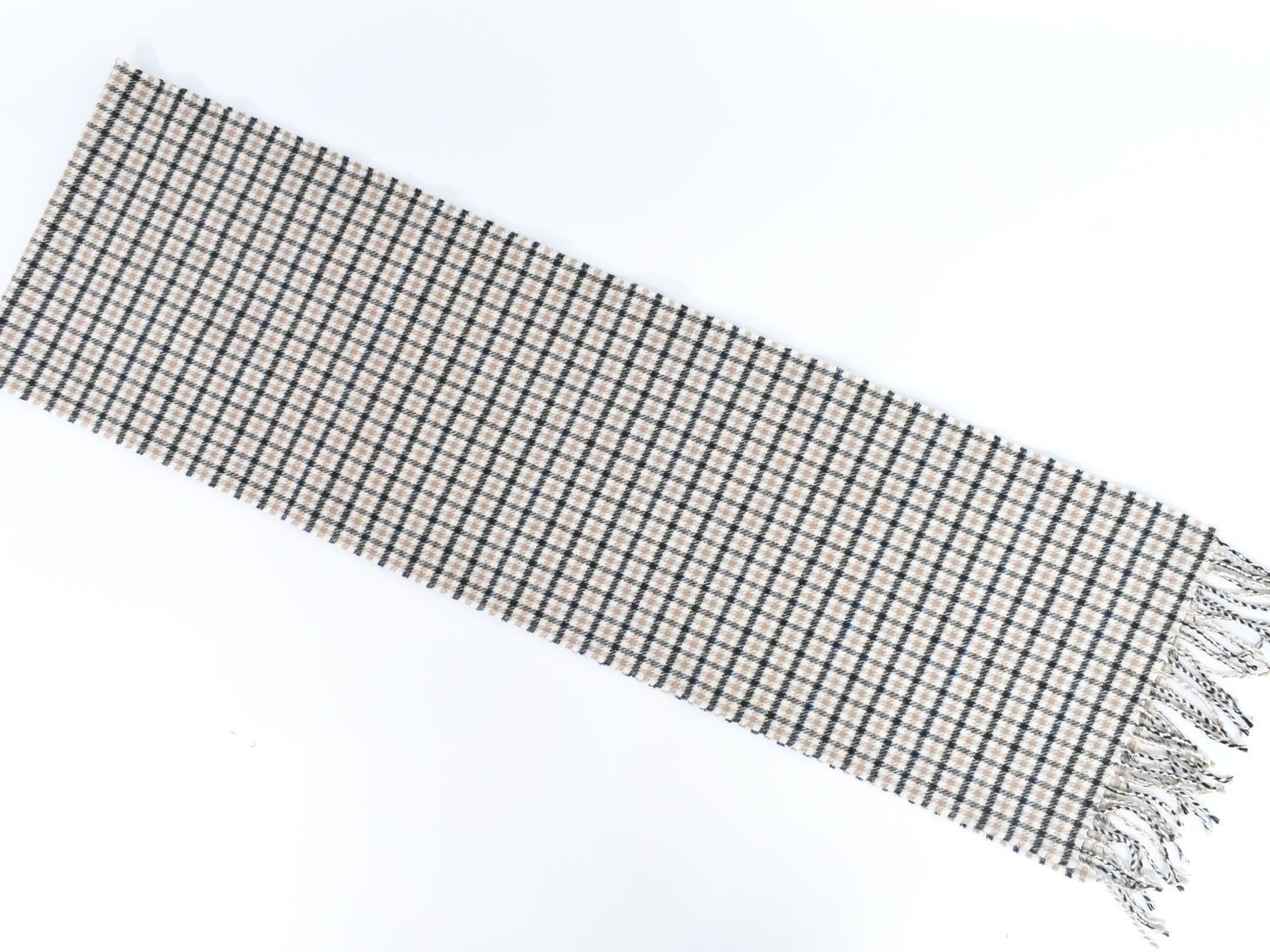 チェック マフラー