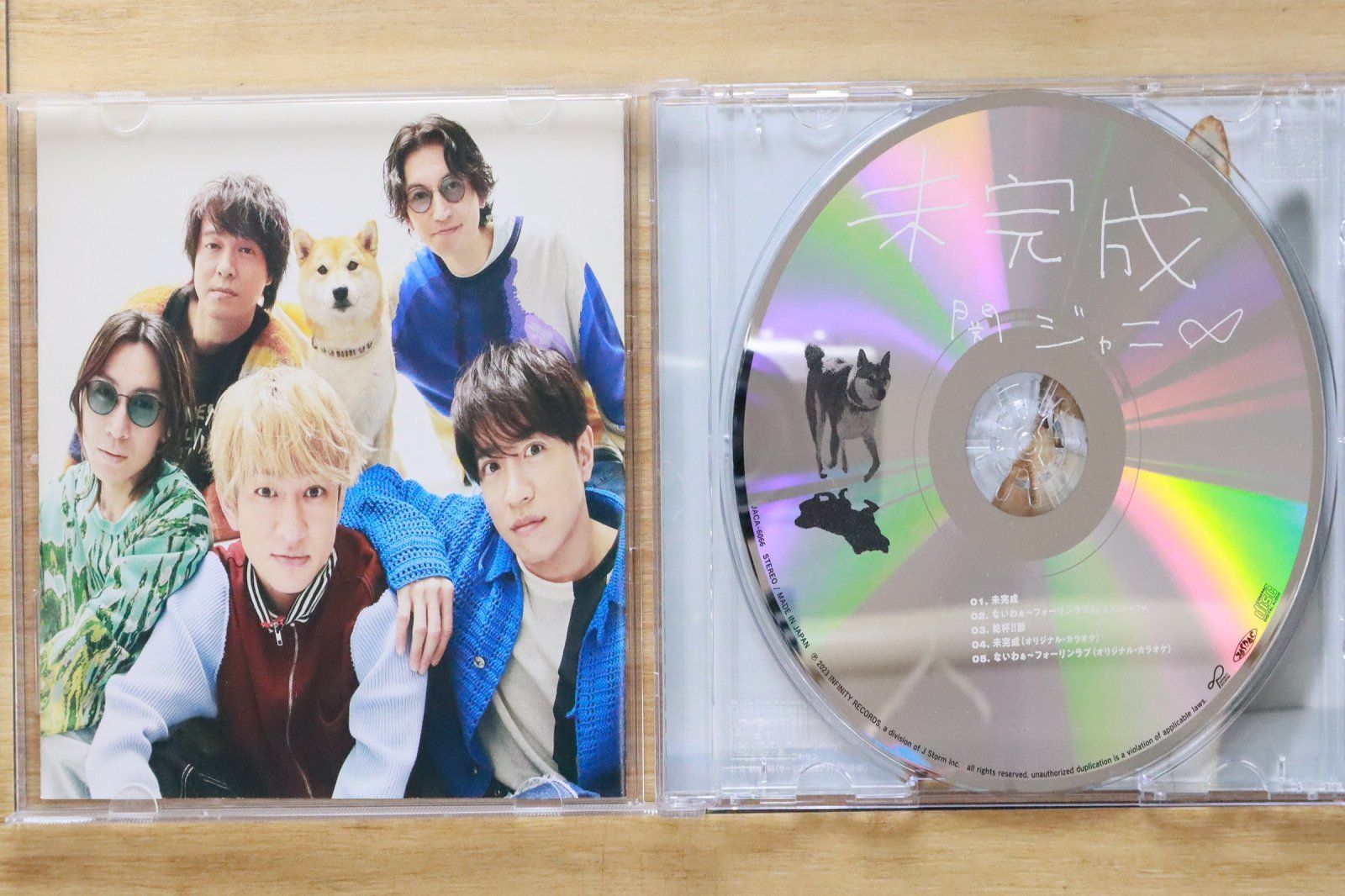 国内盤CD☆関ジャニ∞/Kanjani∞□ 「未完成」通常盤 【JACA6066