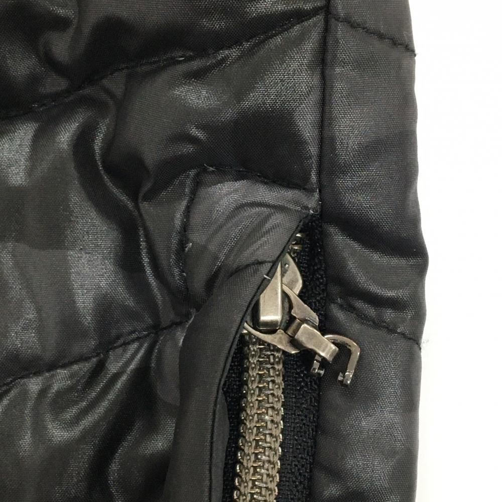 マークアンドロナ 販売 2WAYダウンジャケット 黒 迷彩 カモフラ フード