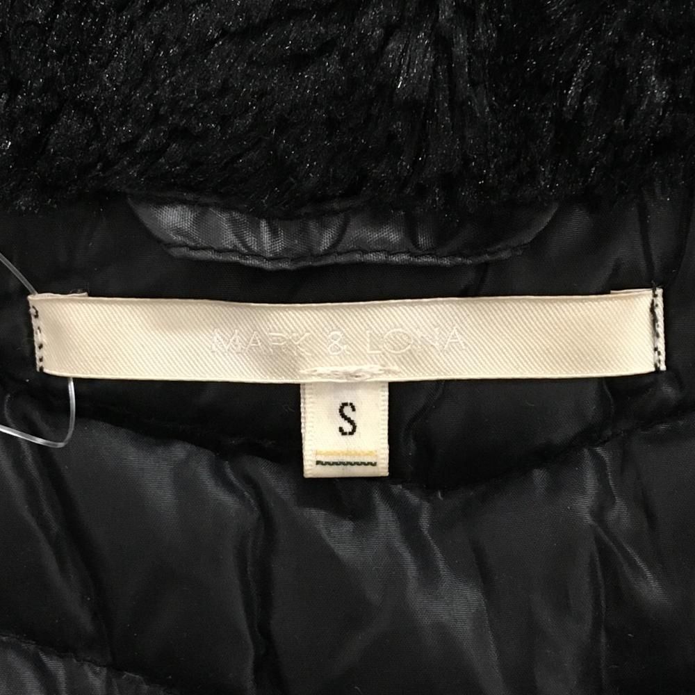 マークアンドロナ 販売 2WAYダウンジャケット 黒 迷彩 カモフラ フード