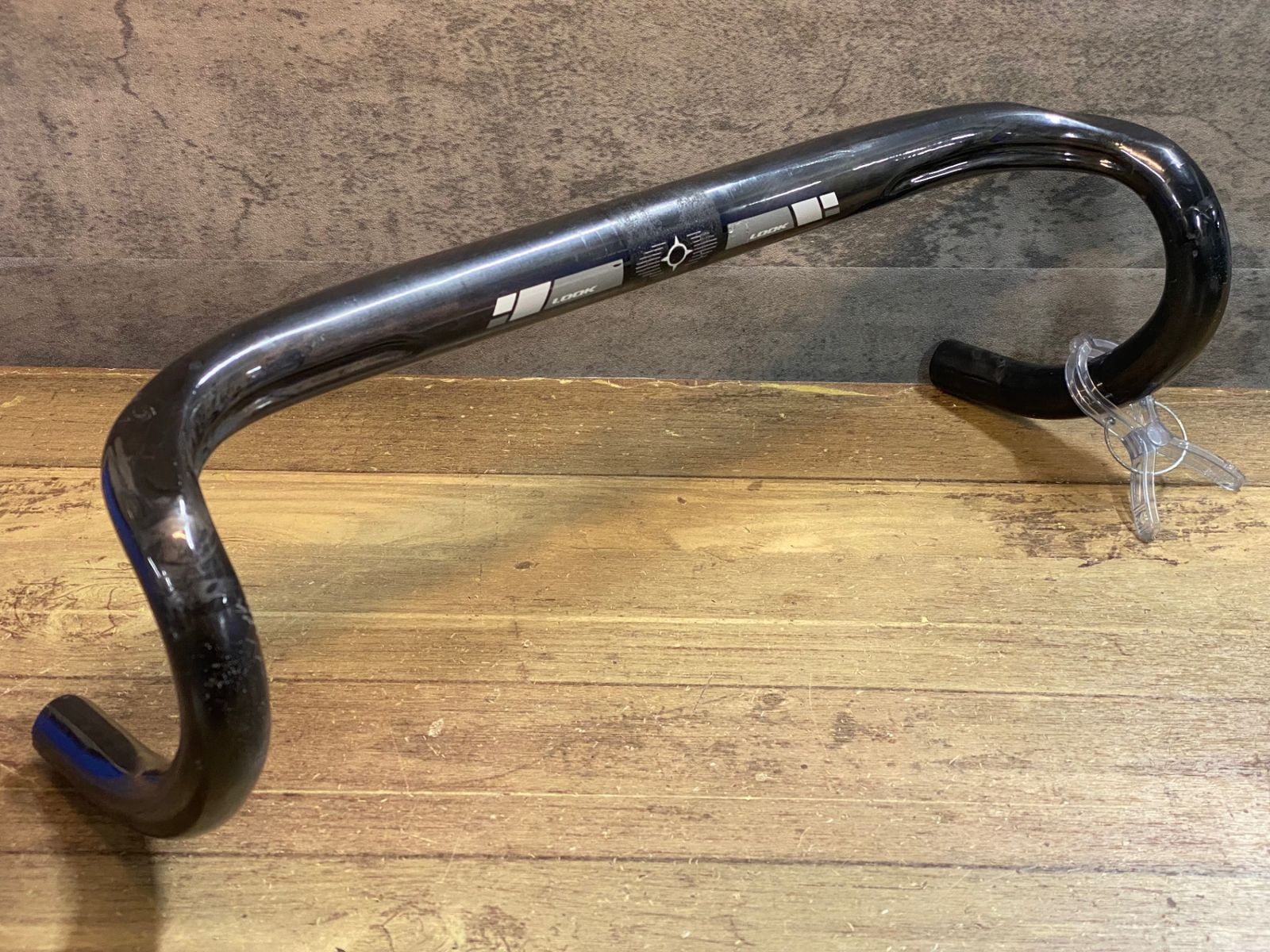 JN350 ルック LOOK カーボン ドロップハンドル エンドC-C400mm Φ31.8